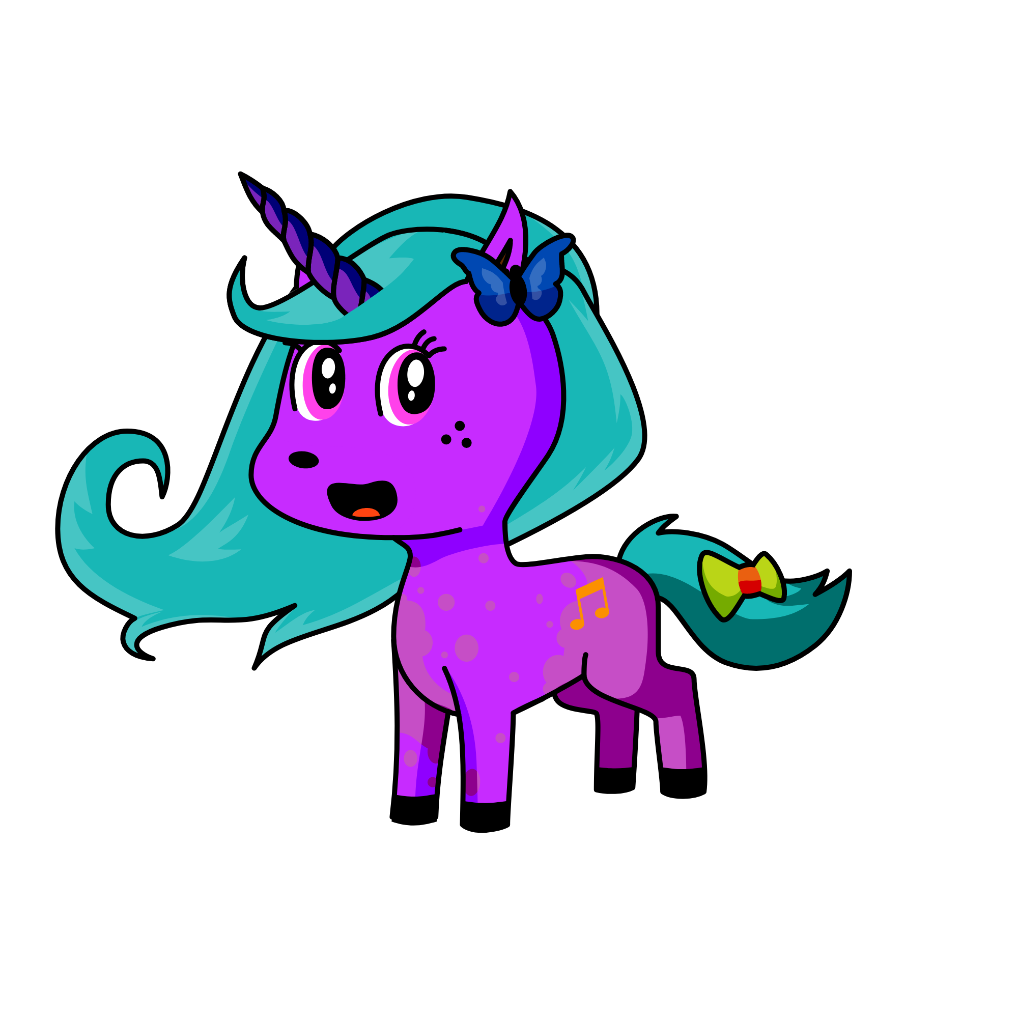 cutei unicorne, the unicorn
