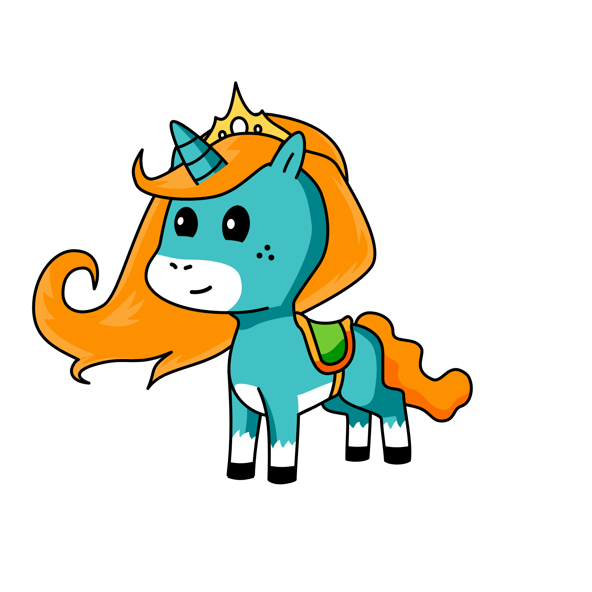 Princess Acapella, the unicorn