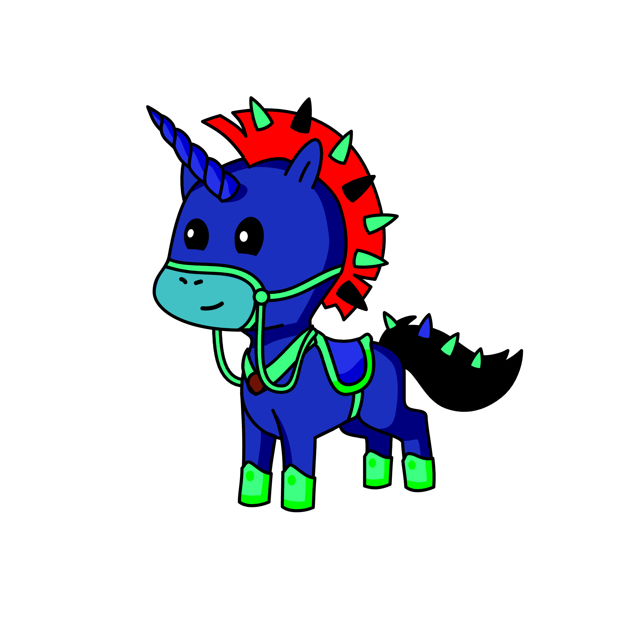 Ice, the unicorn