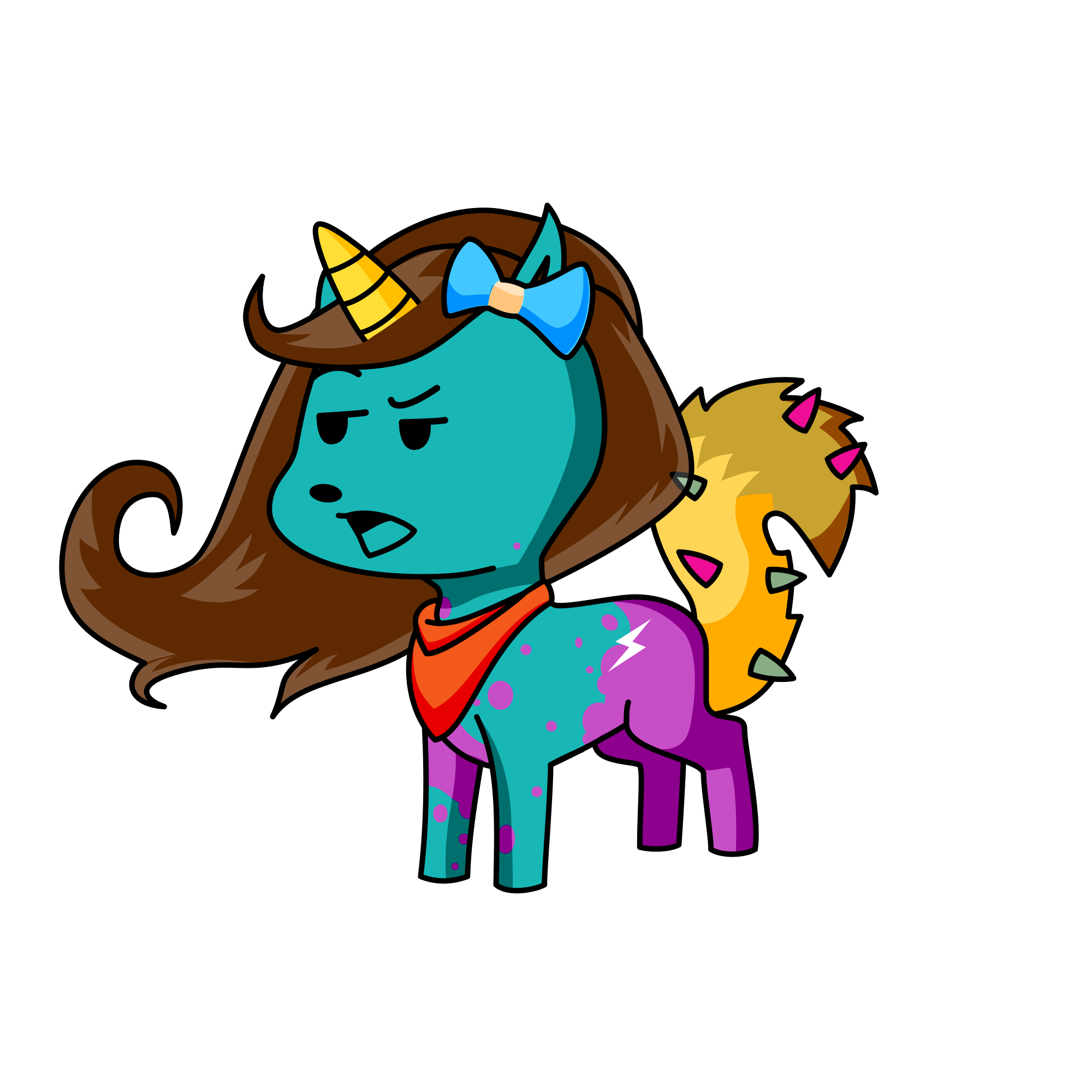 Nooby , the unicorn