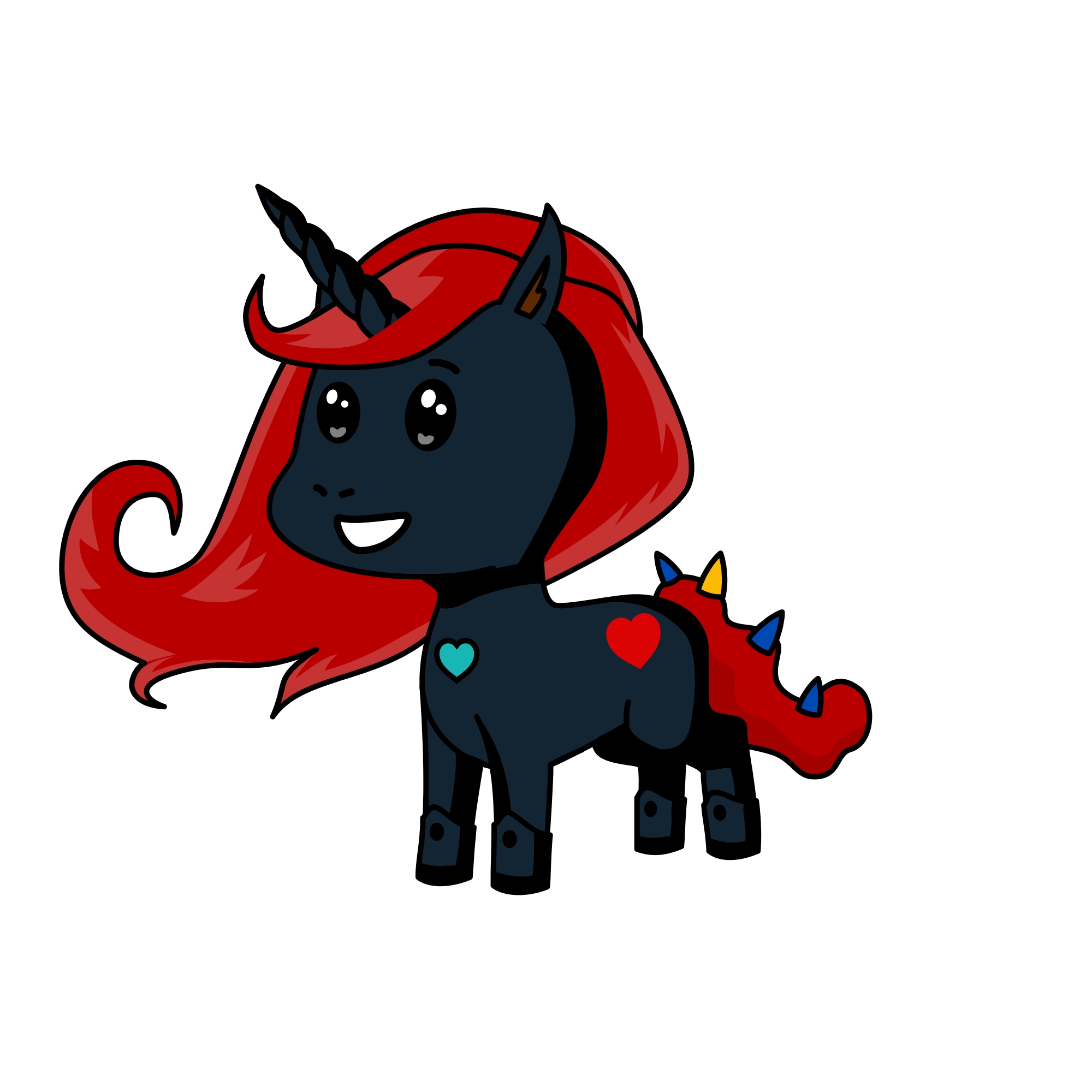 Shadow , the unicorn