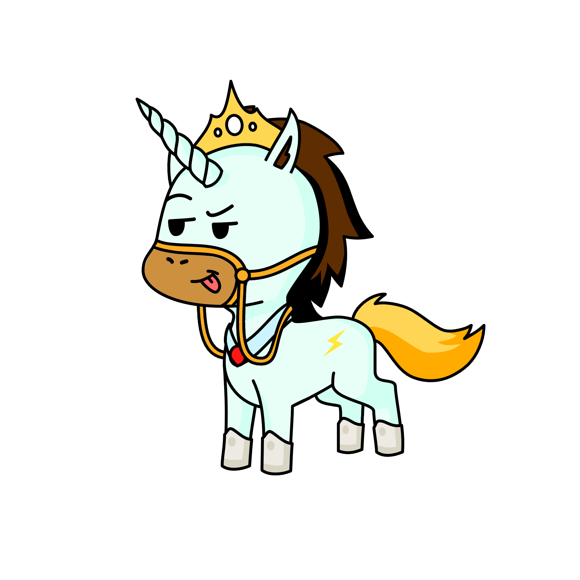 snomacorn, the unicorn