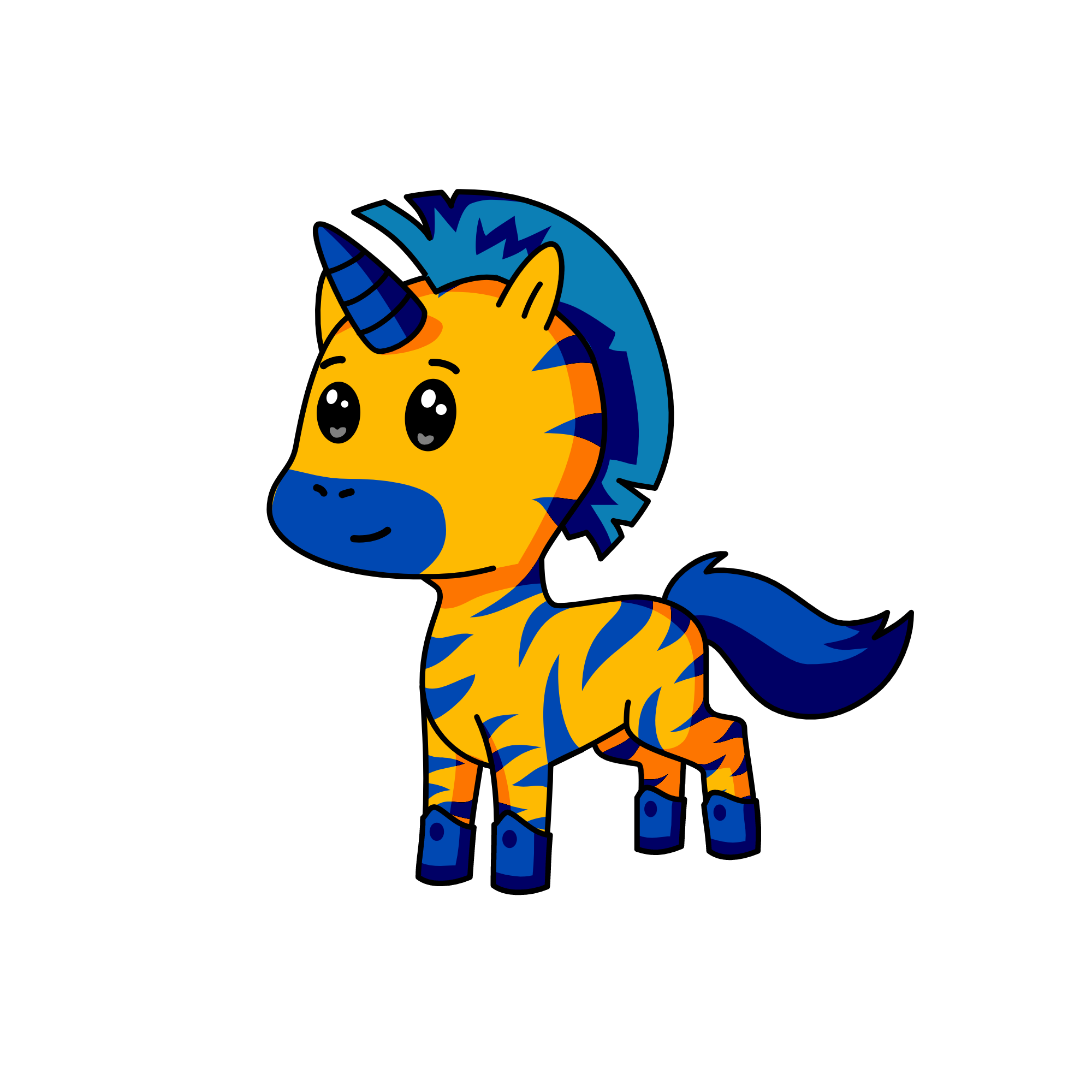 cowboy, the unicorn