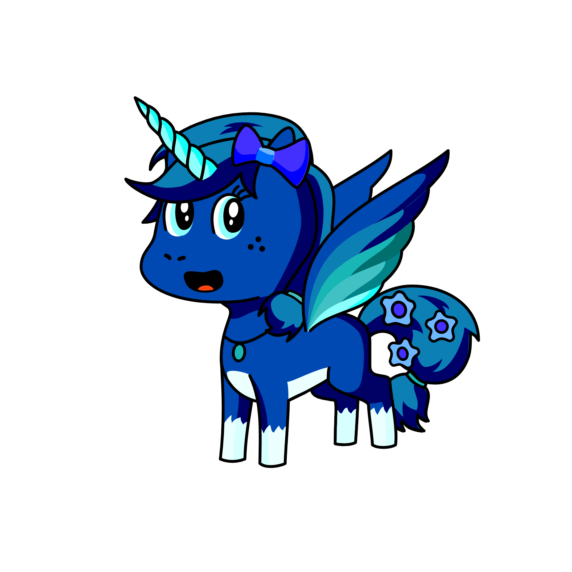 Sky Storm, the unicorn