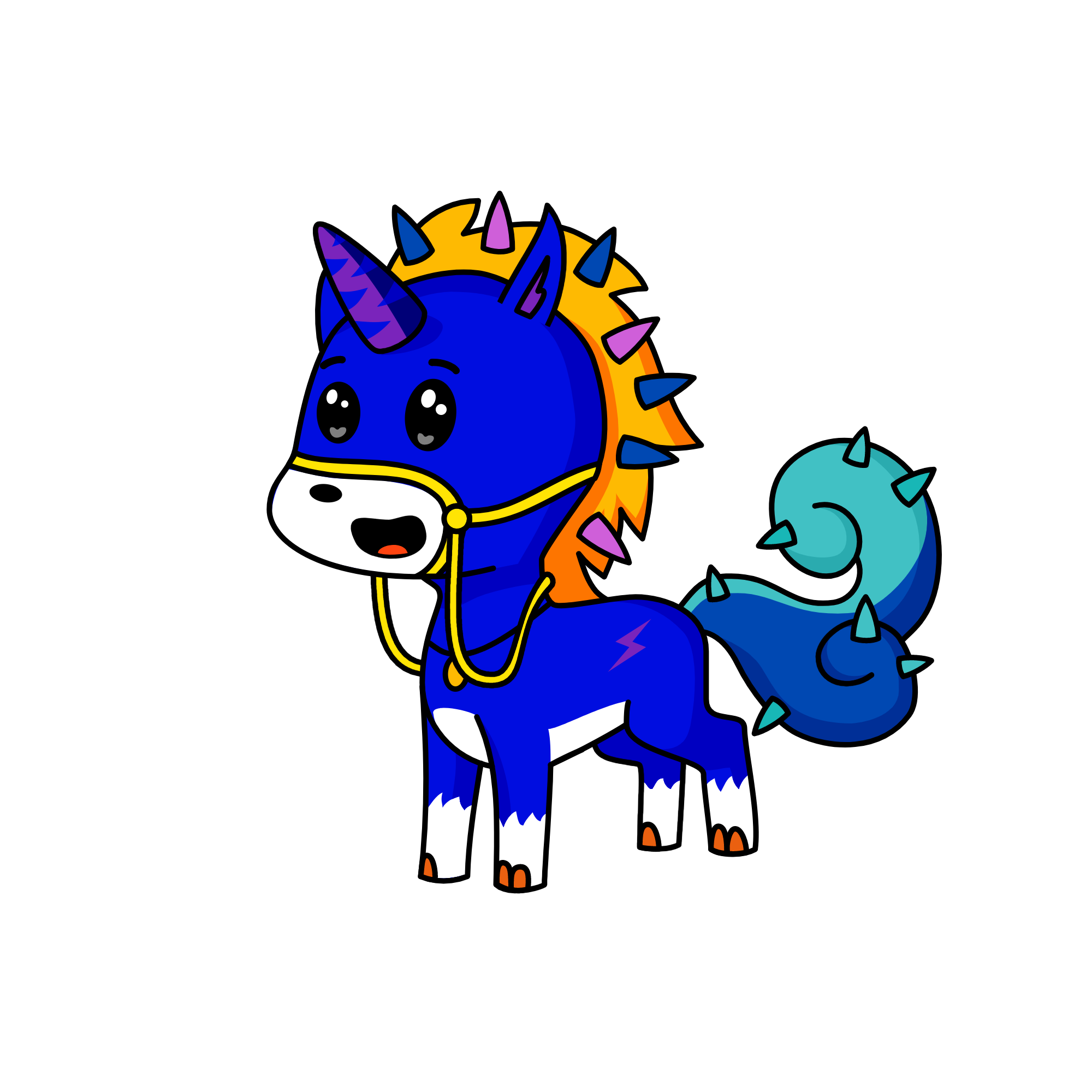 spike, the unicorn