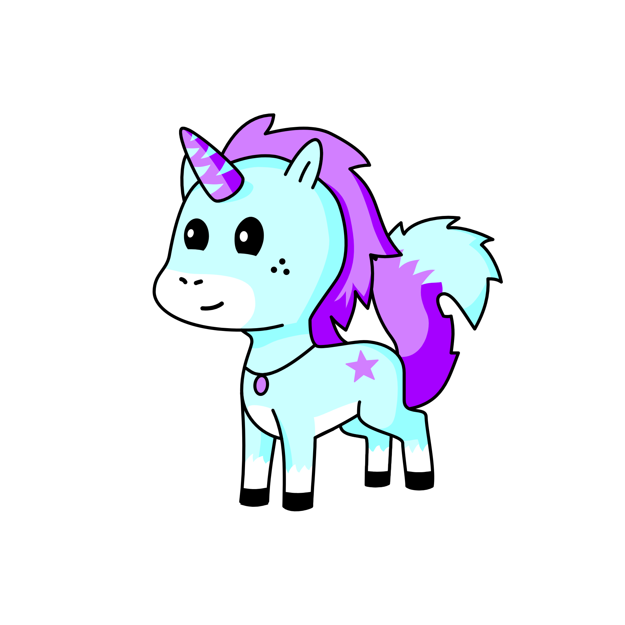 cotton, the unicorn