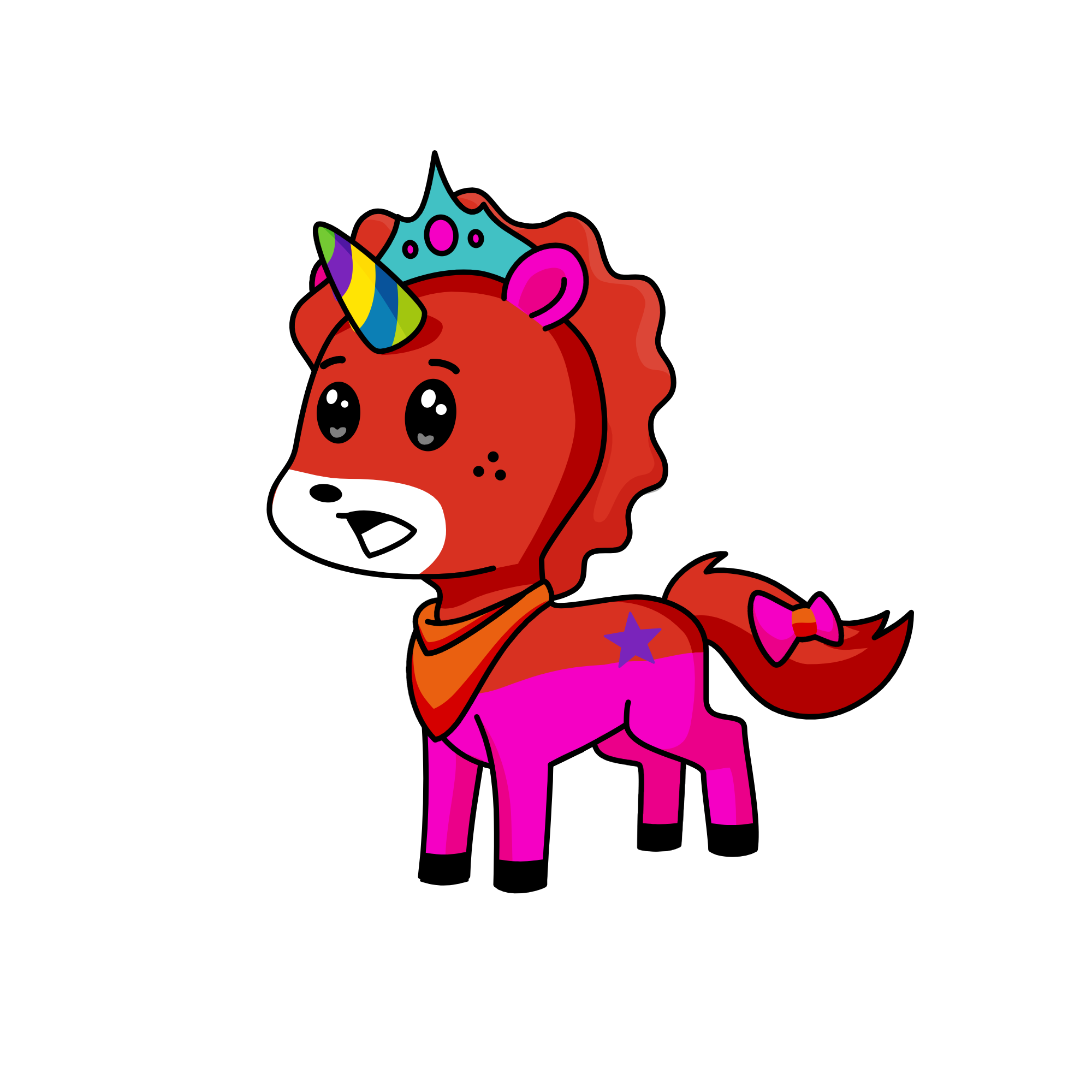 p, the unicorn