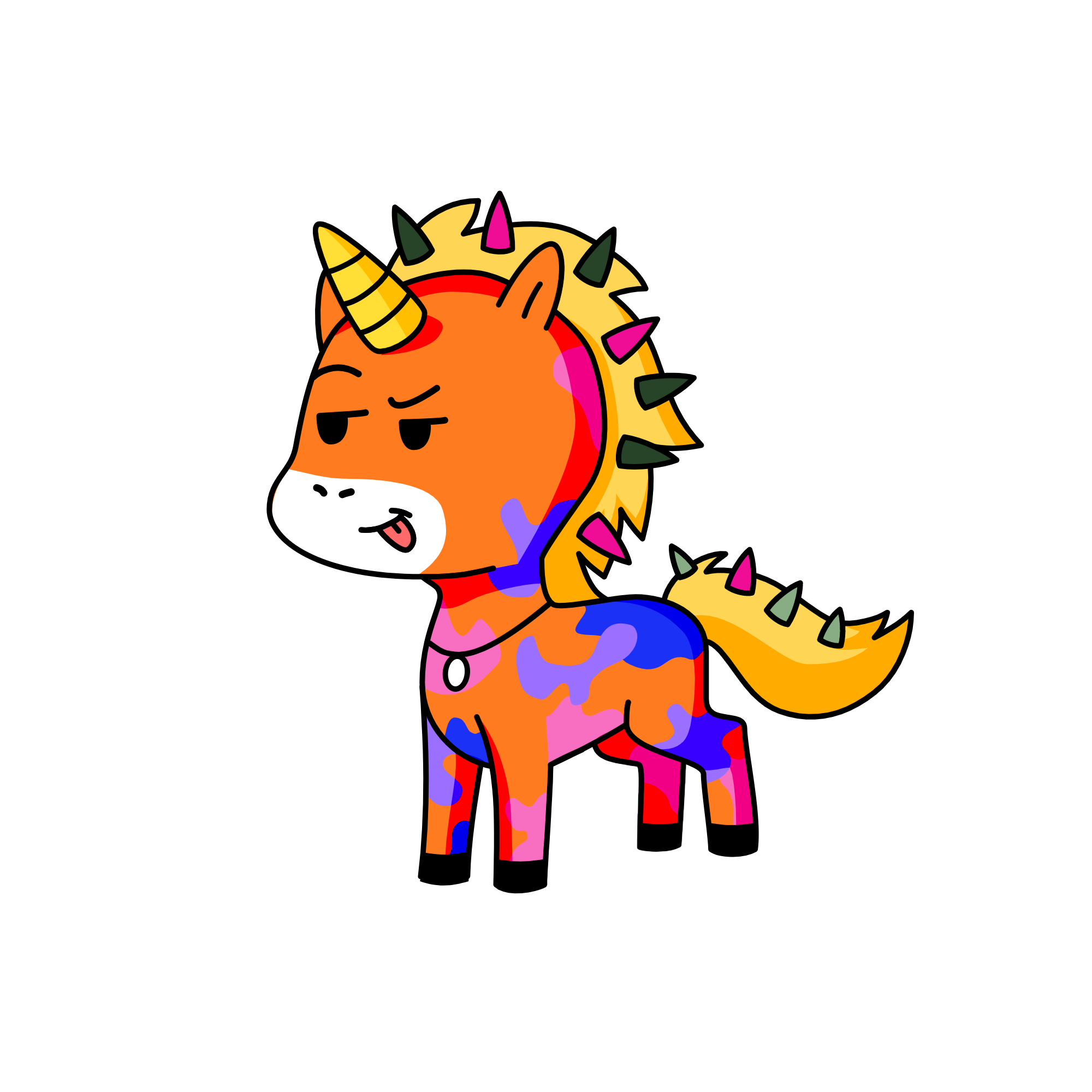 corny, the unicorn