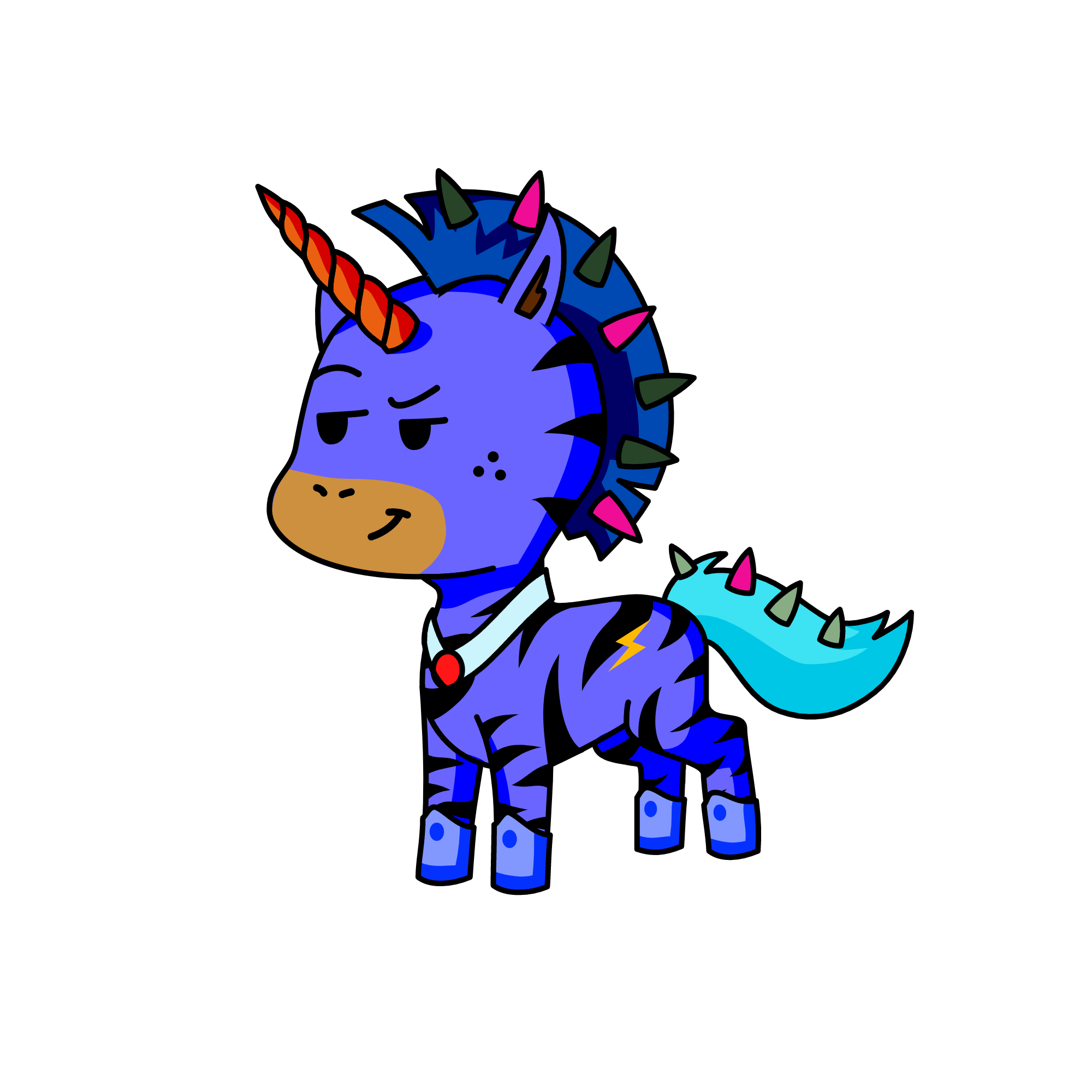 noob, the unicorn