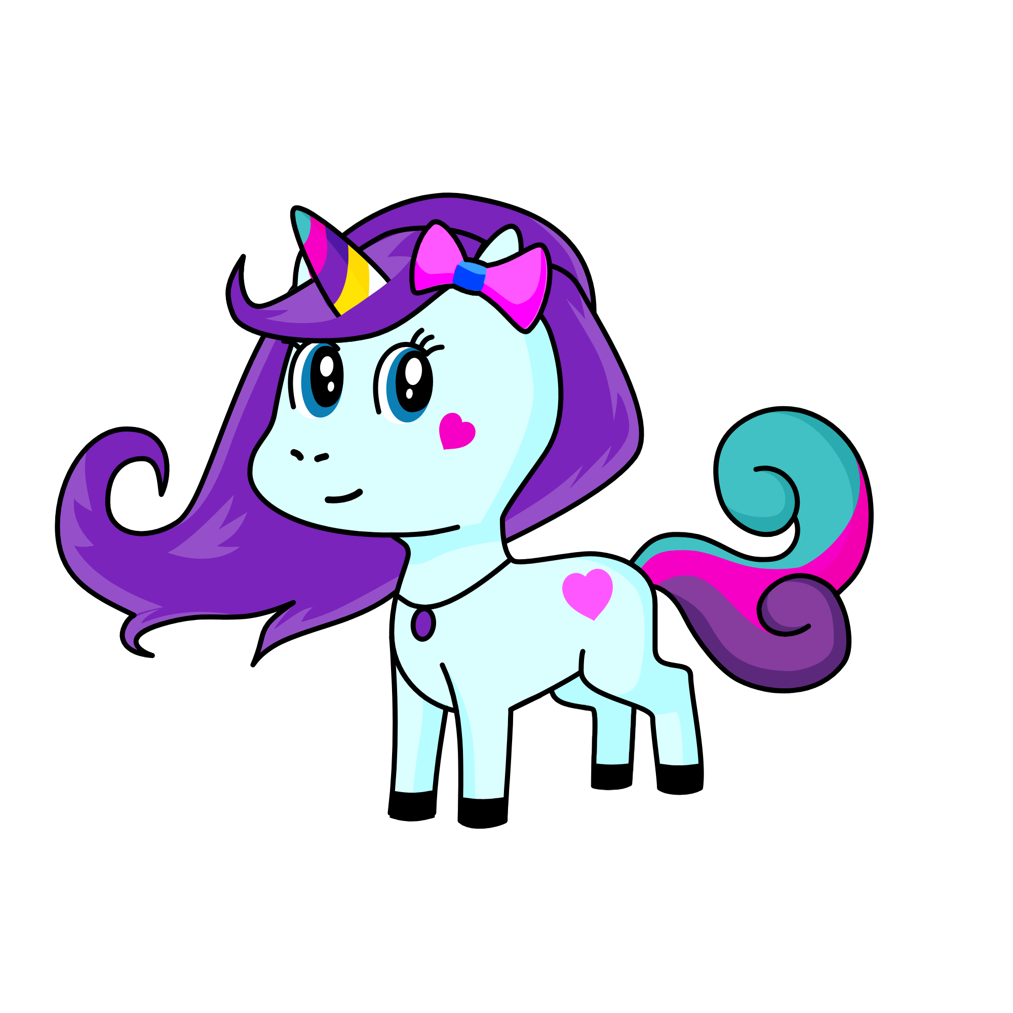 Madeline Sparkles!, the unicorn