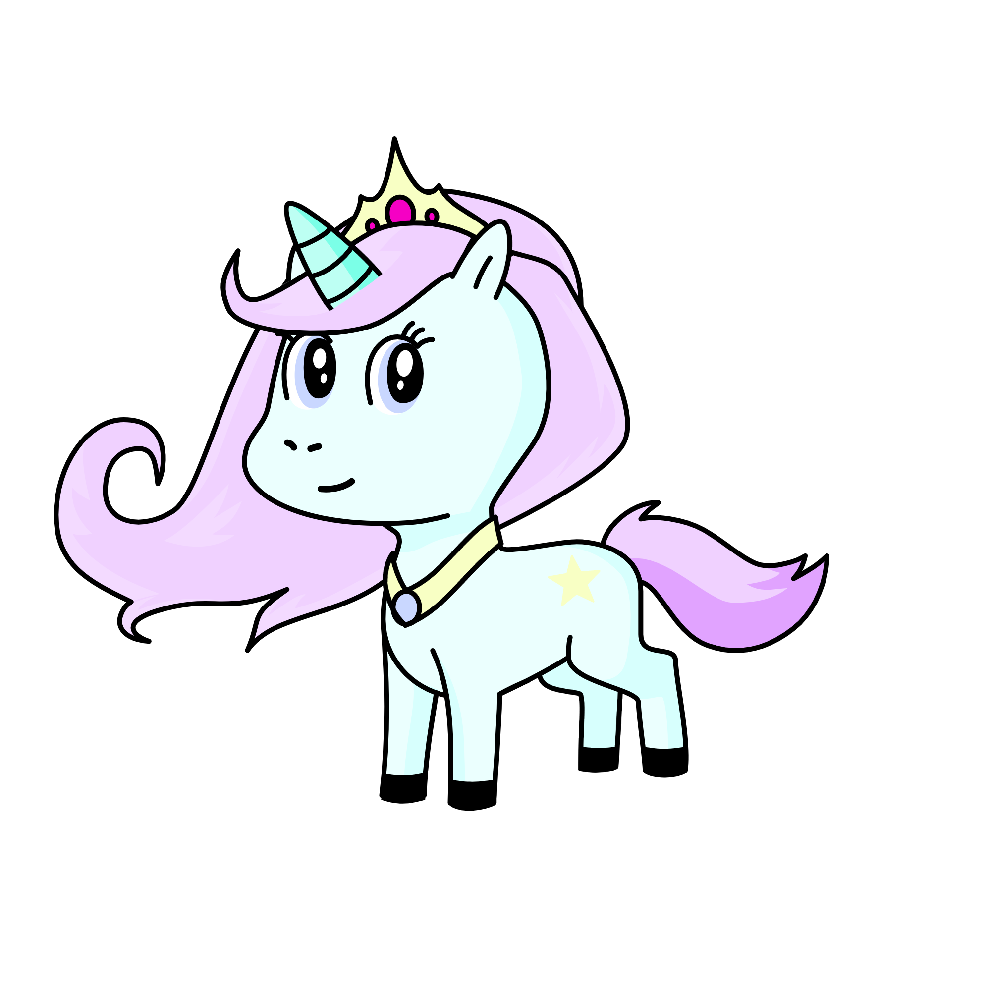 Princess Sparkle!, the unicorn