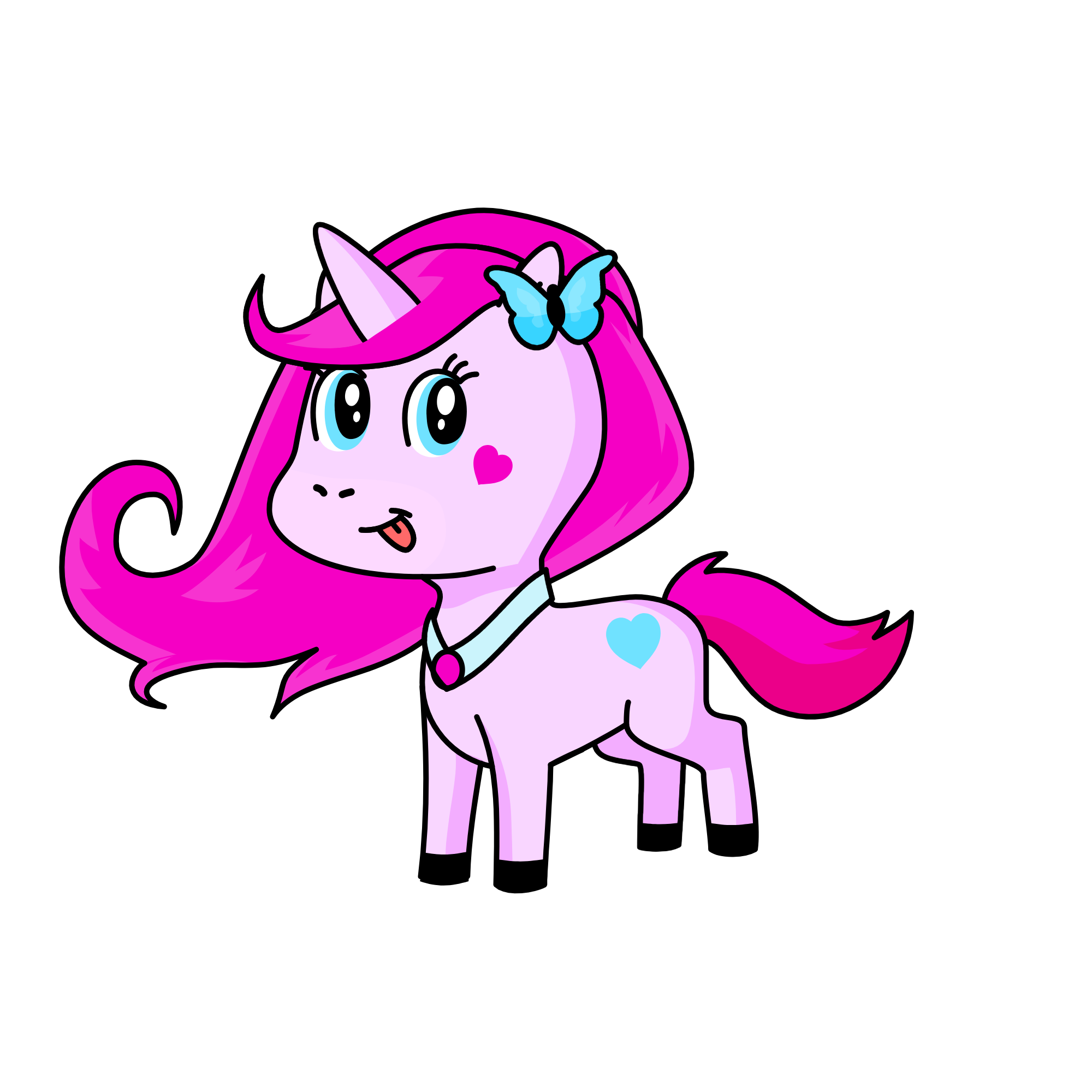 Pinkie Pie!, the unicorn