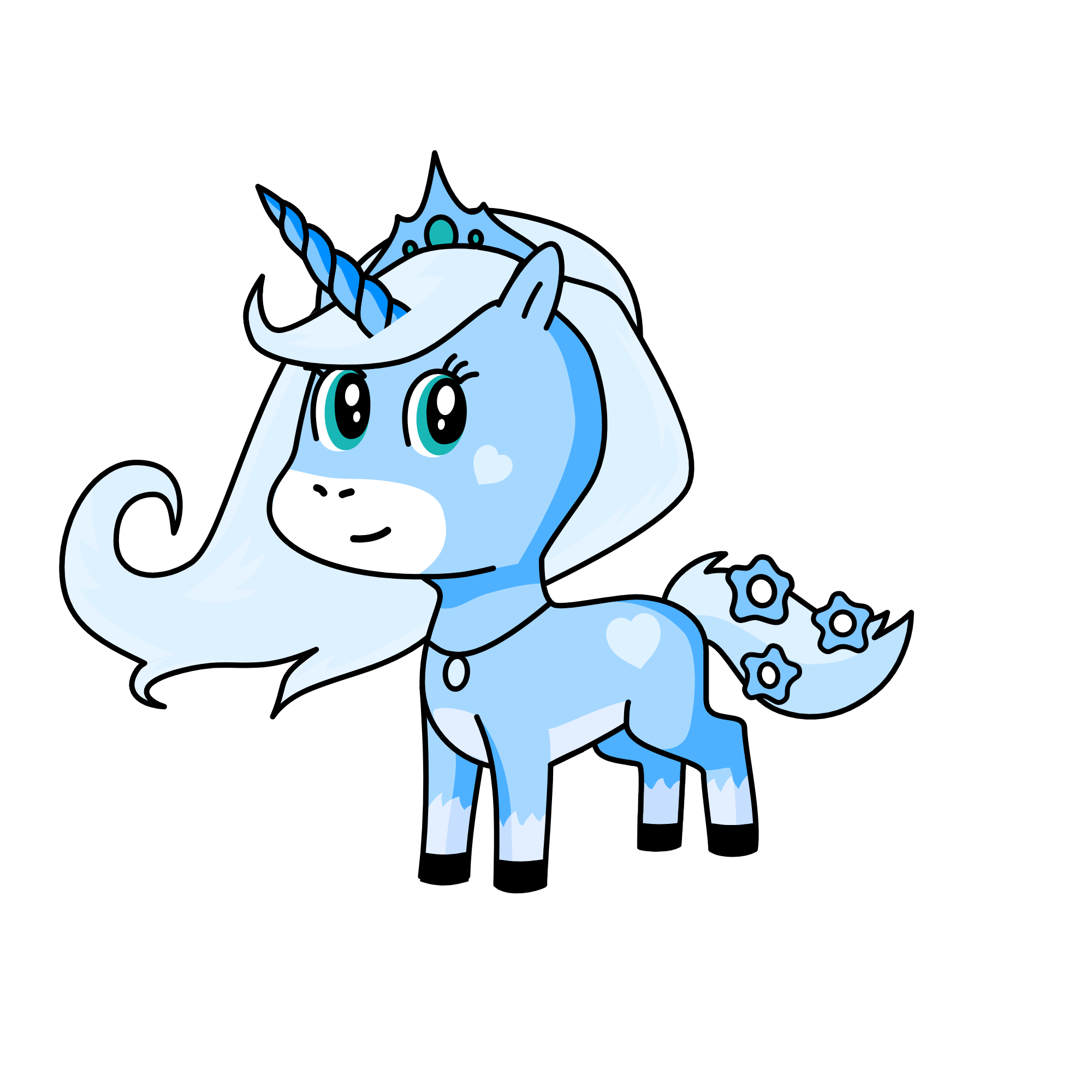 Ice-Naturity, the unicorn
