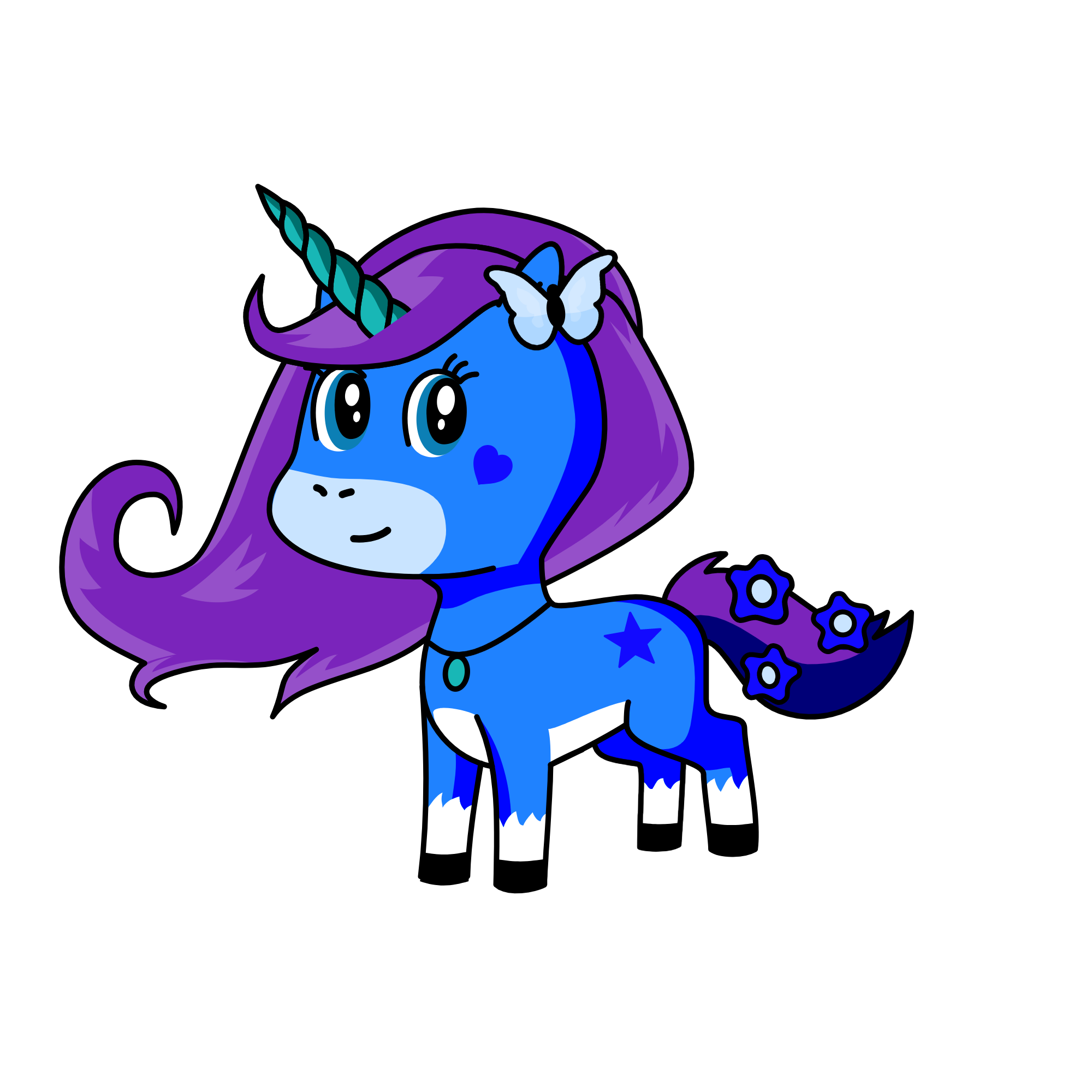 Night-Naturity, the unicorn