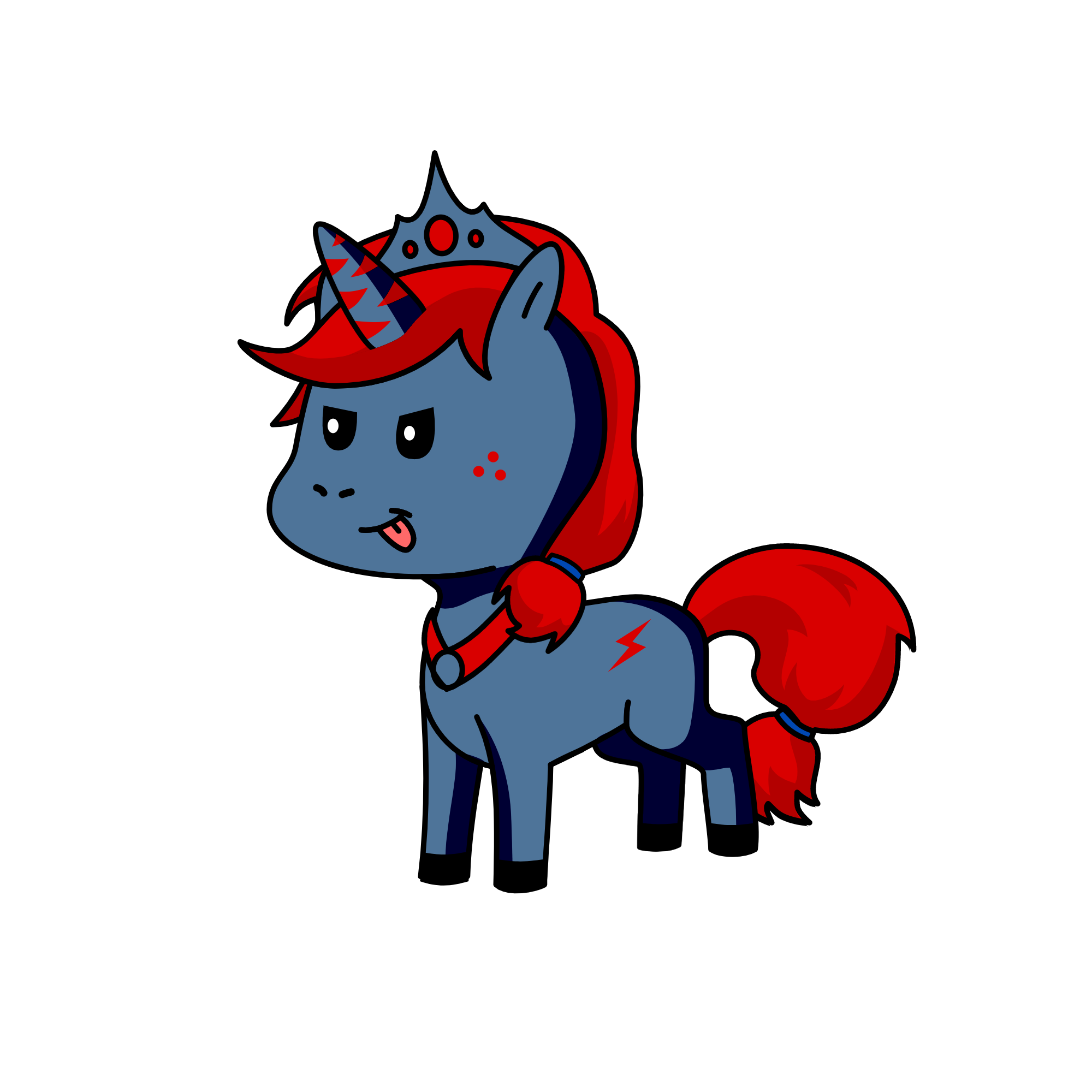Devila, the unicorn