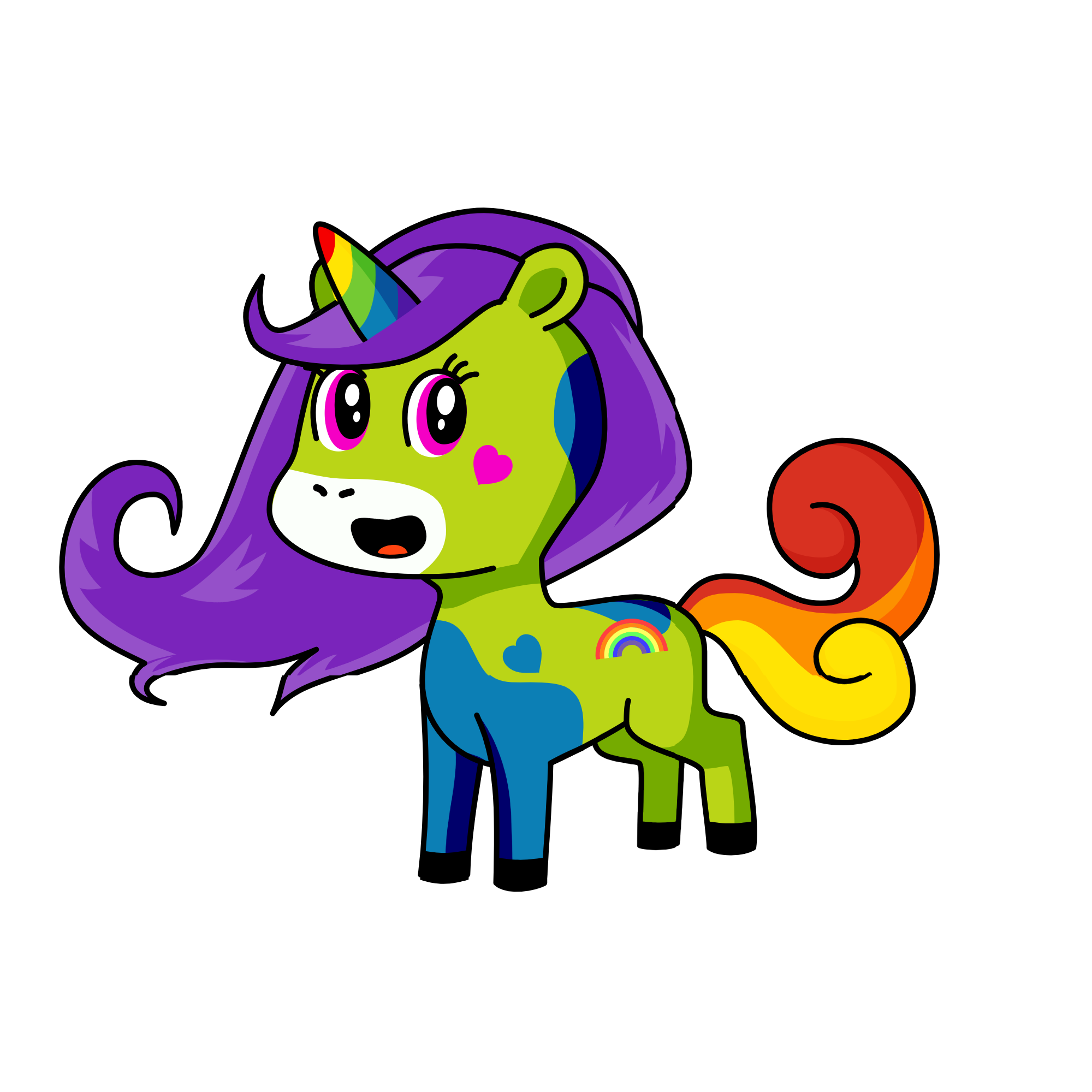 kawaii dream, the unicorn