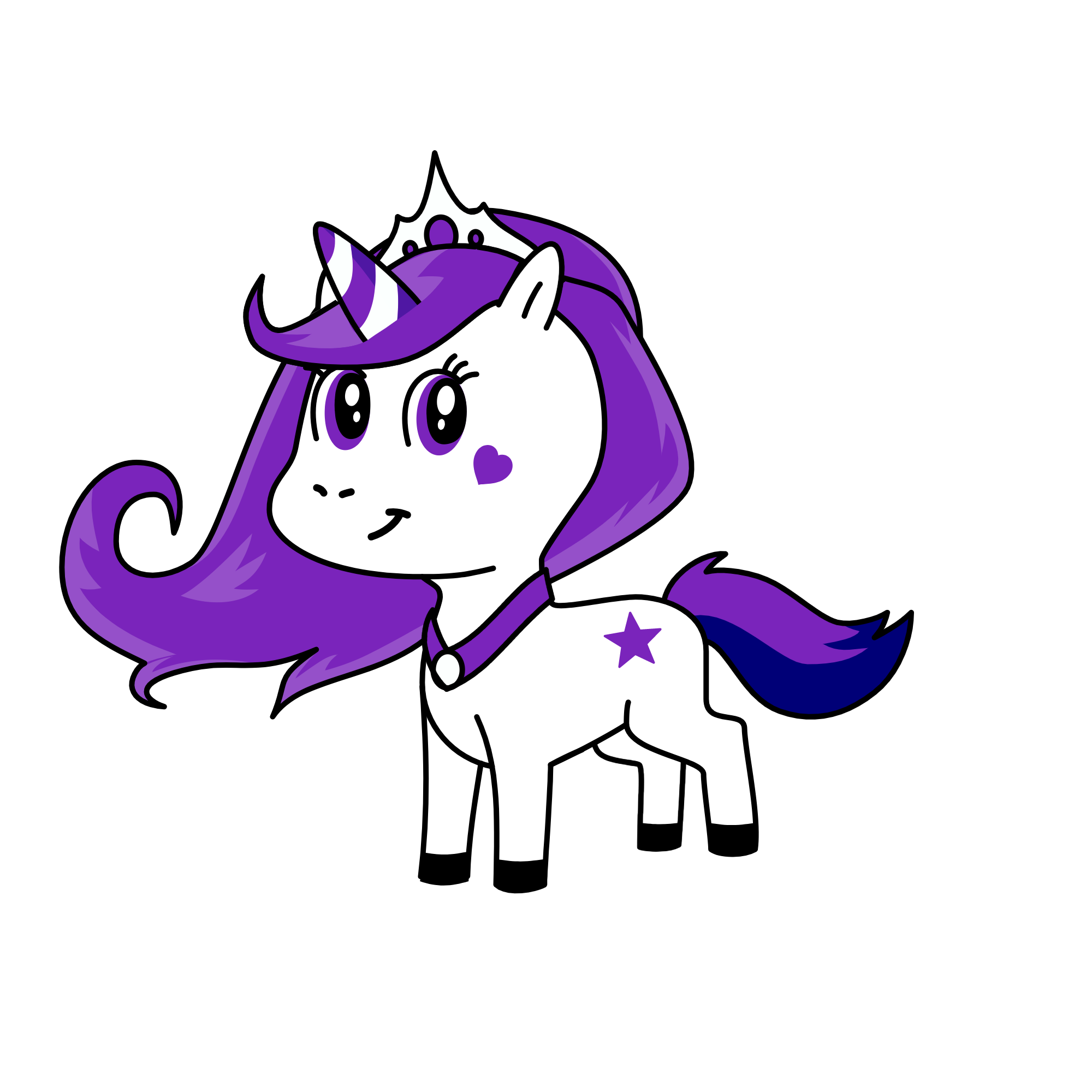 Amethyst , the unicorn