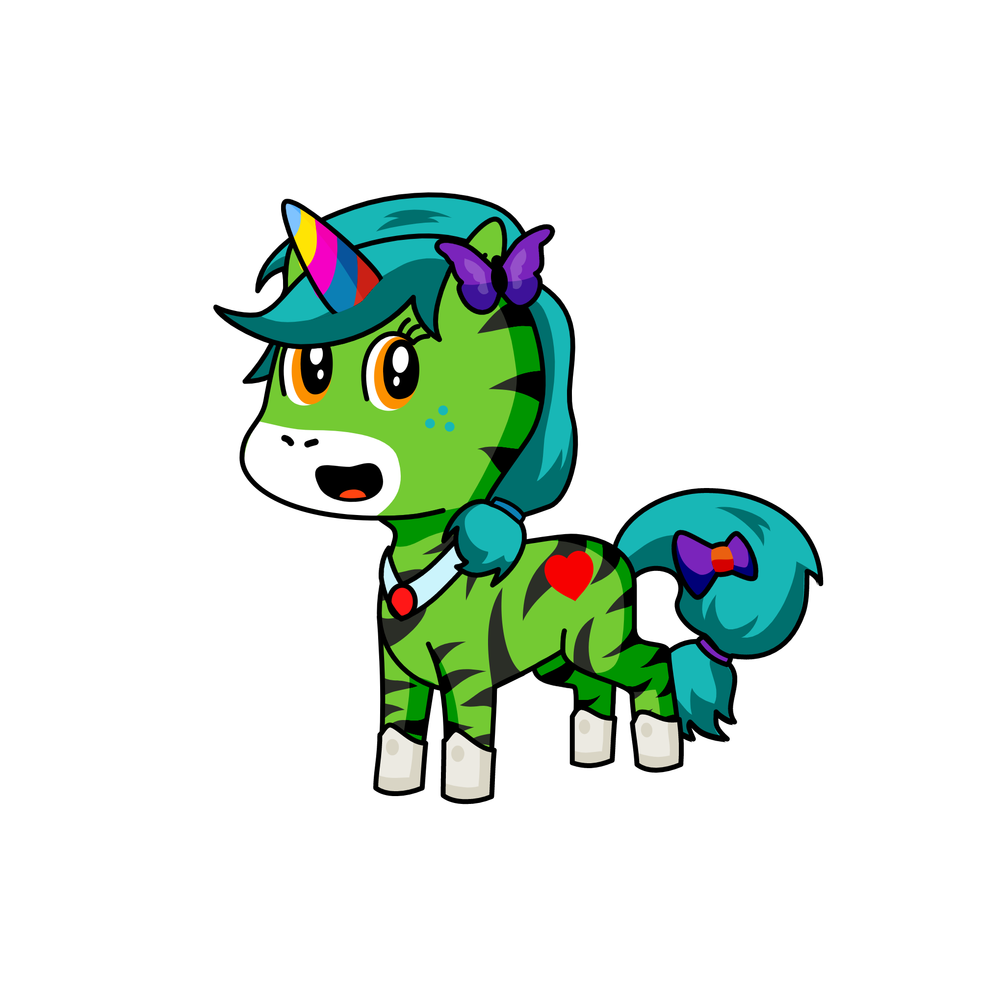Adriana, the unicorn