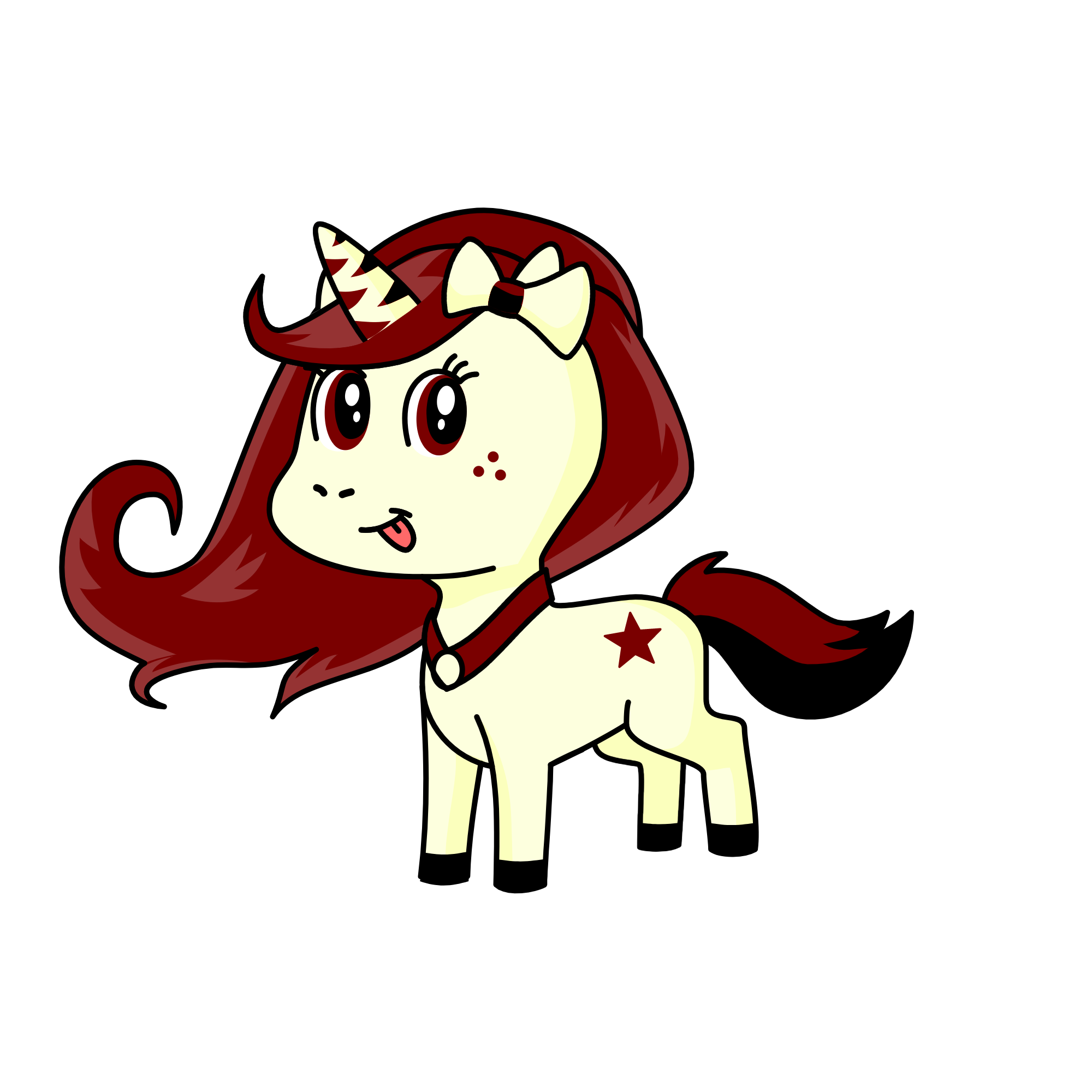 Vanilla Chocolate, the unicorn