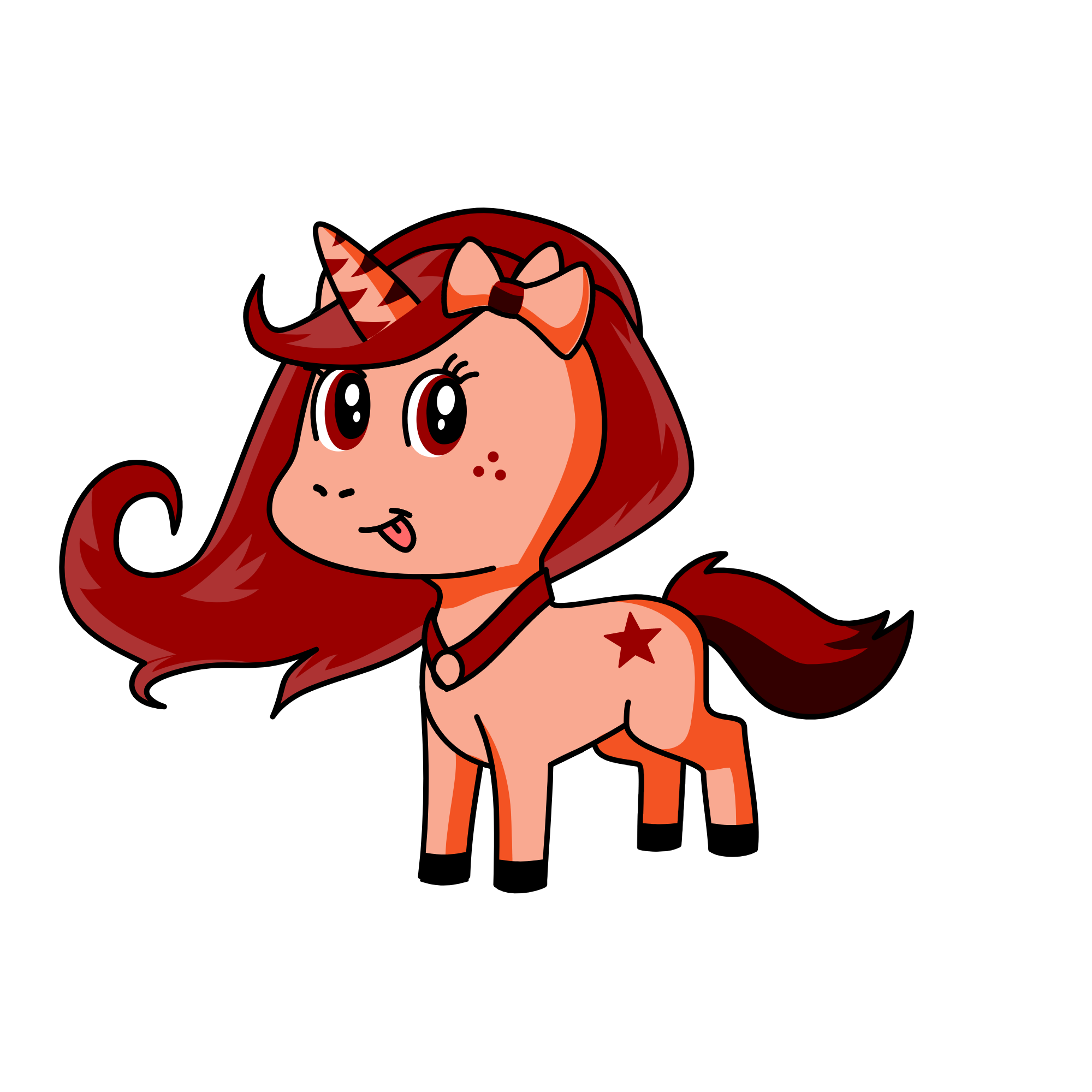 Chocolate, the unicorn