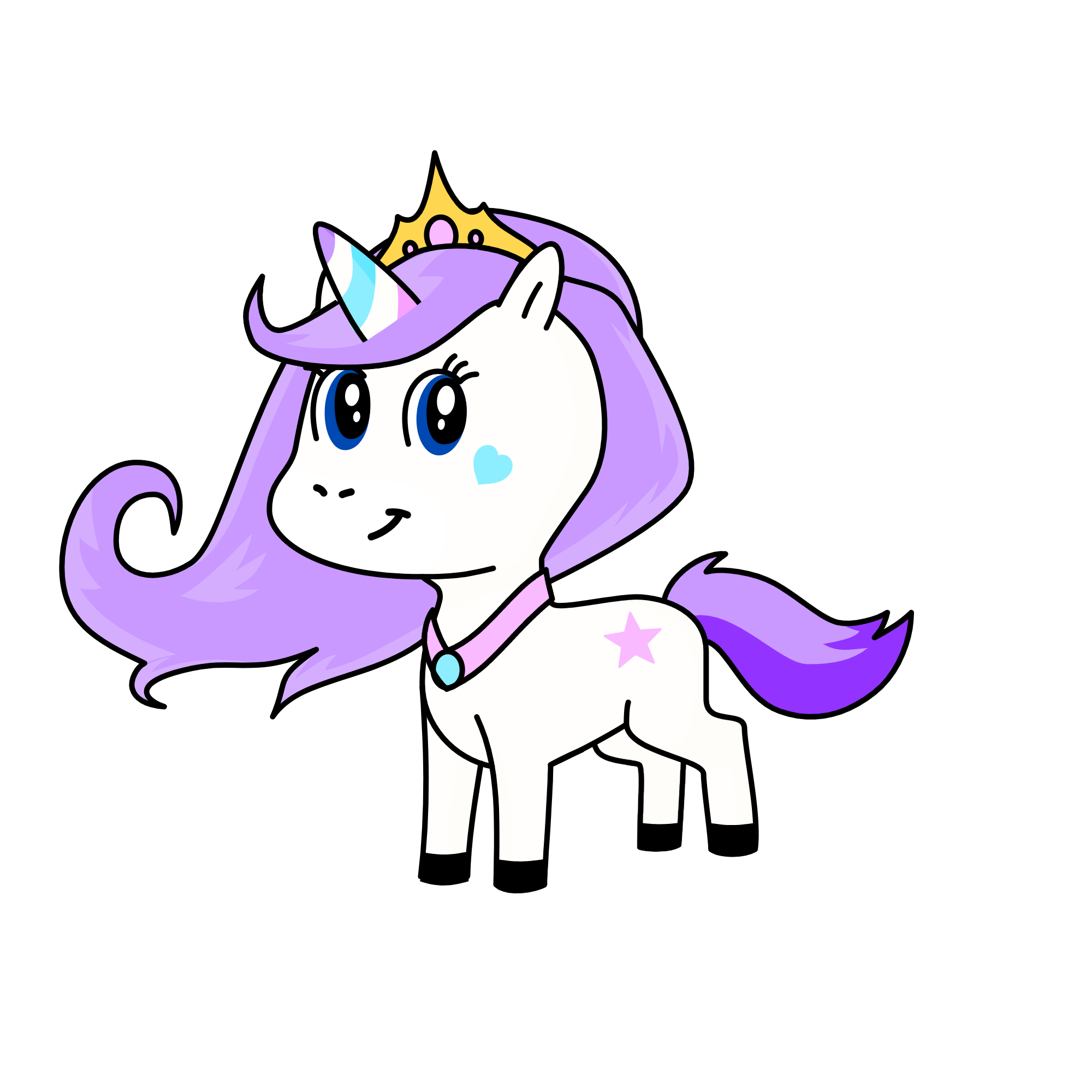 Angel, the unicorn