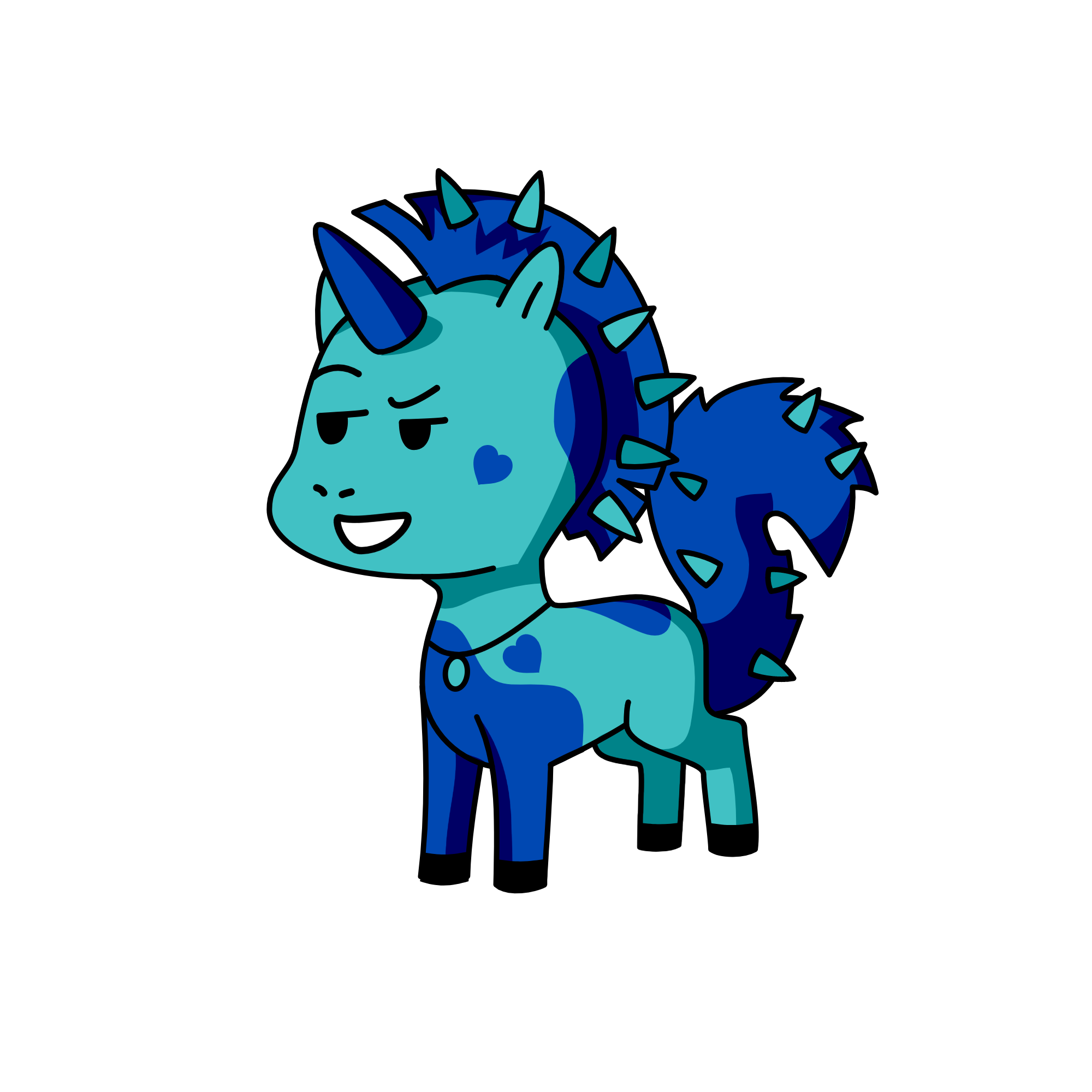 spike, the unicorn