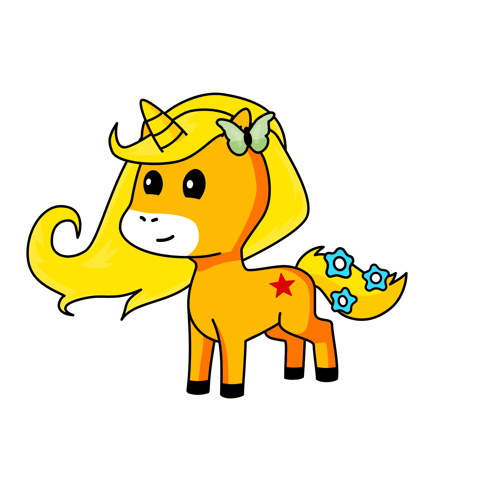 Astoria, the unicorn