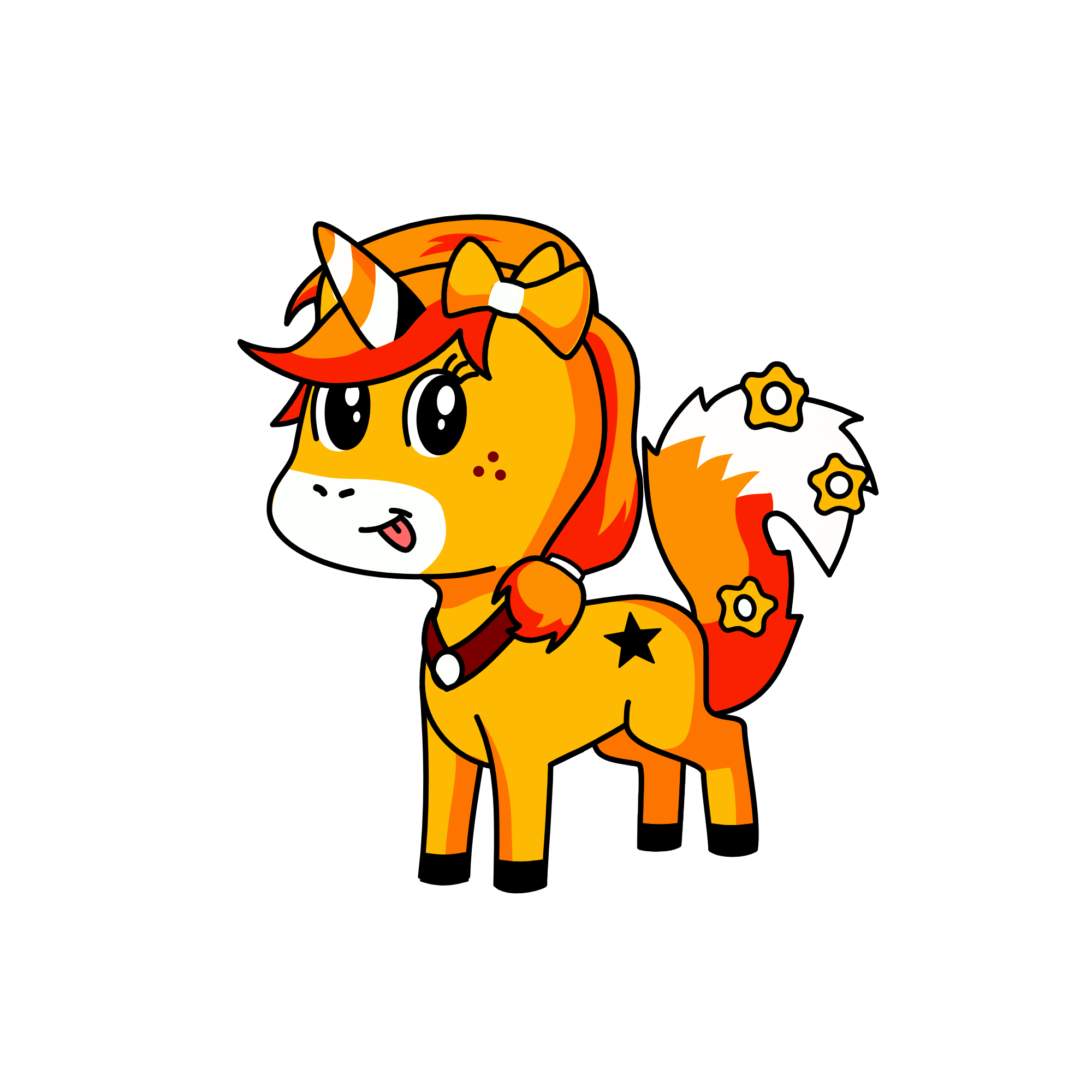 Foxy , the unicorn