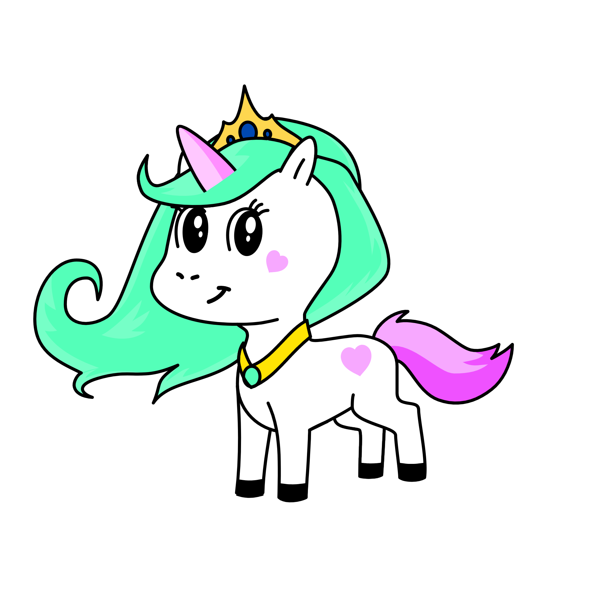 Brittany, the unicorn