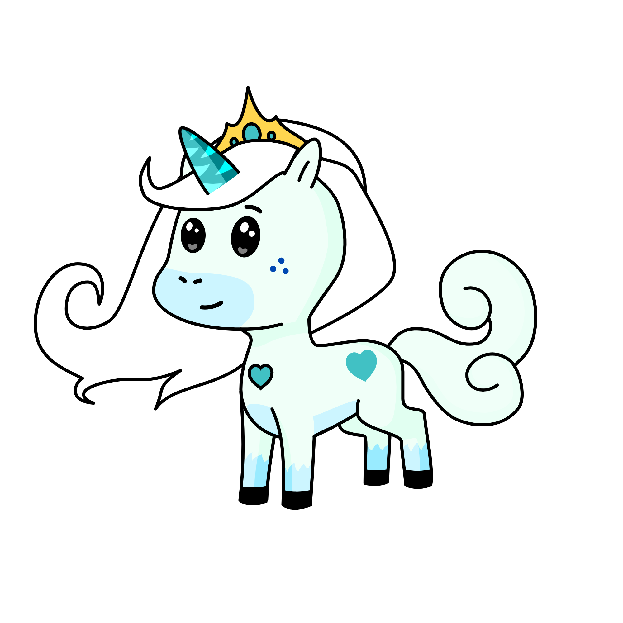 pearl, the unicorn