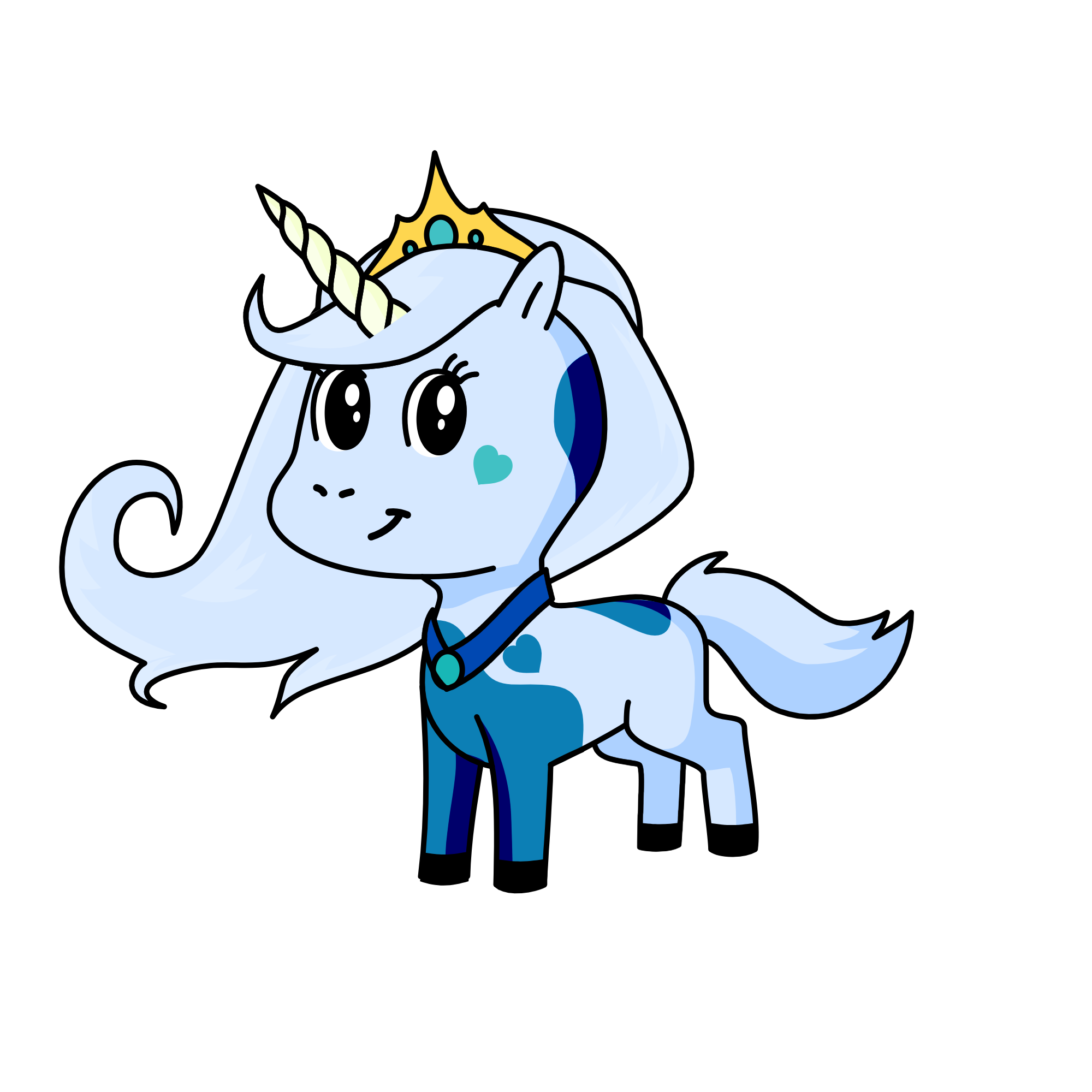 Princess Nixie, Unicorn of the Sea, the unicorn