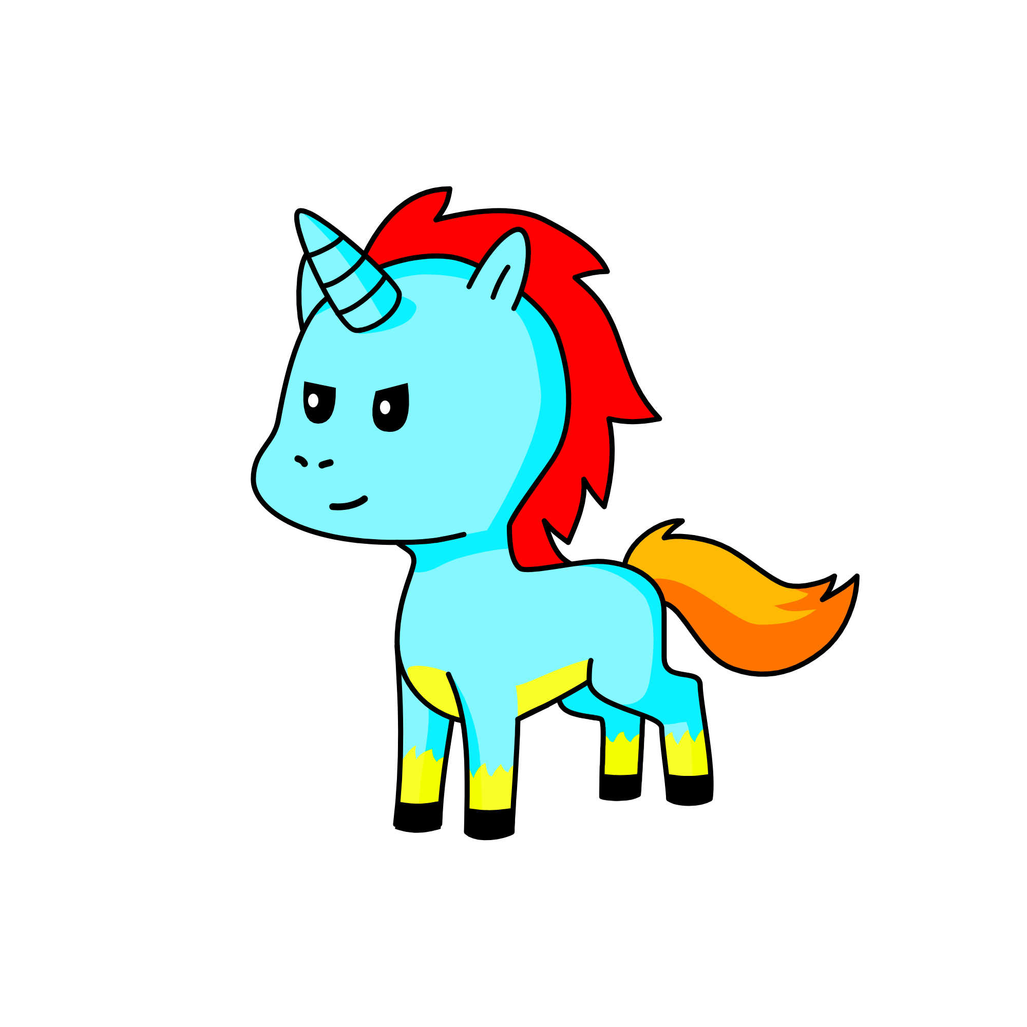 poop, the unicorn