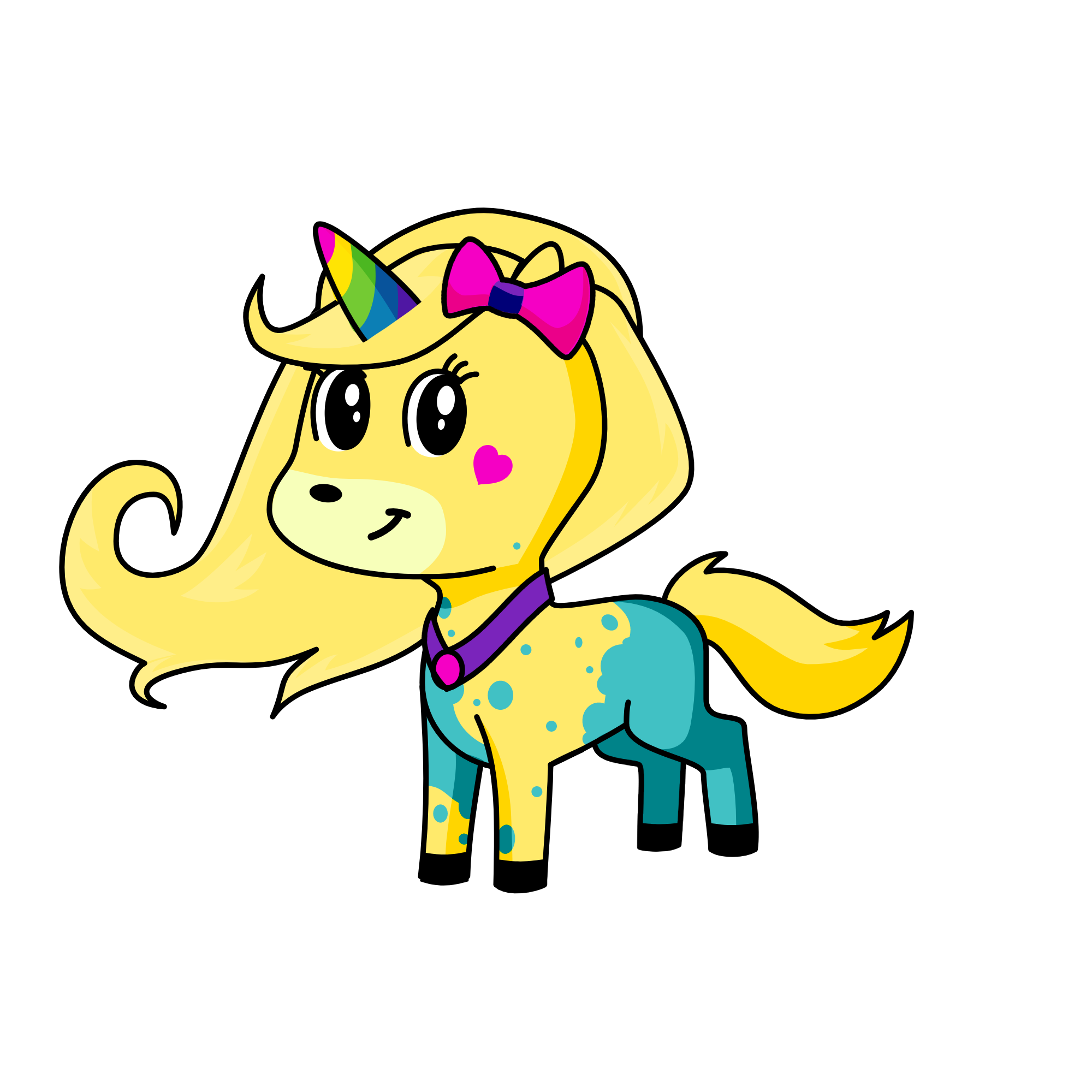 Penelope The Legendary Puppy-corn, the unicorn