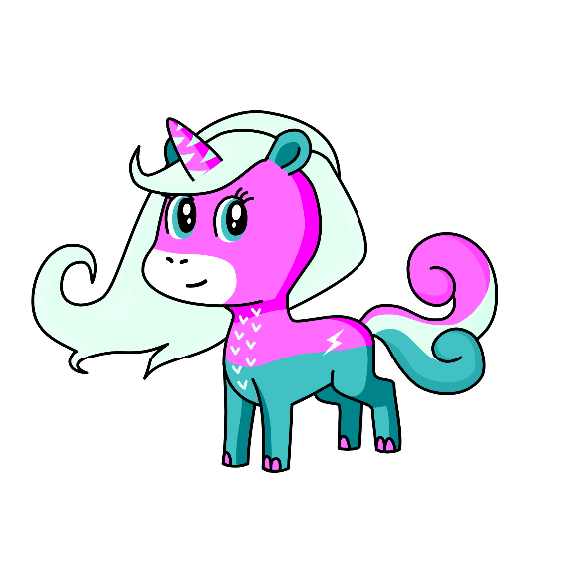 cotton candy, the unicorn
