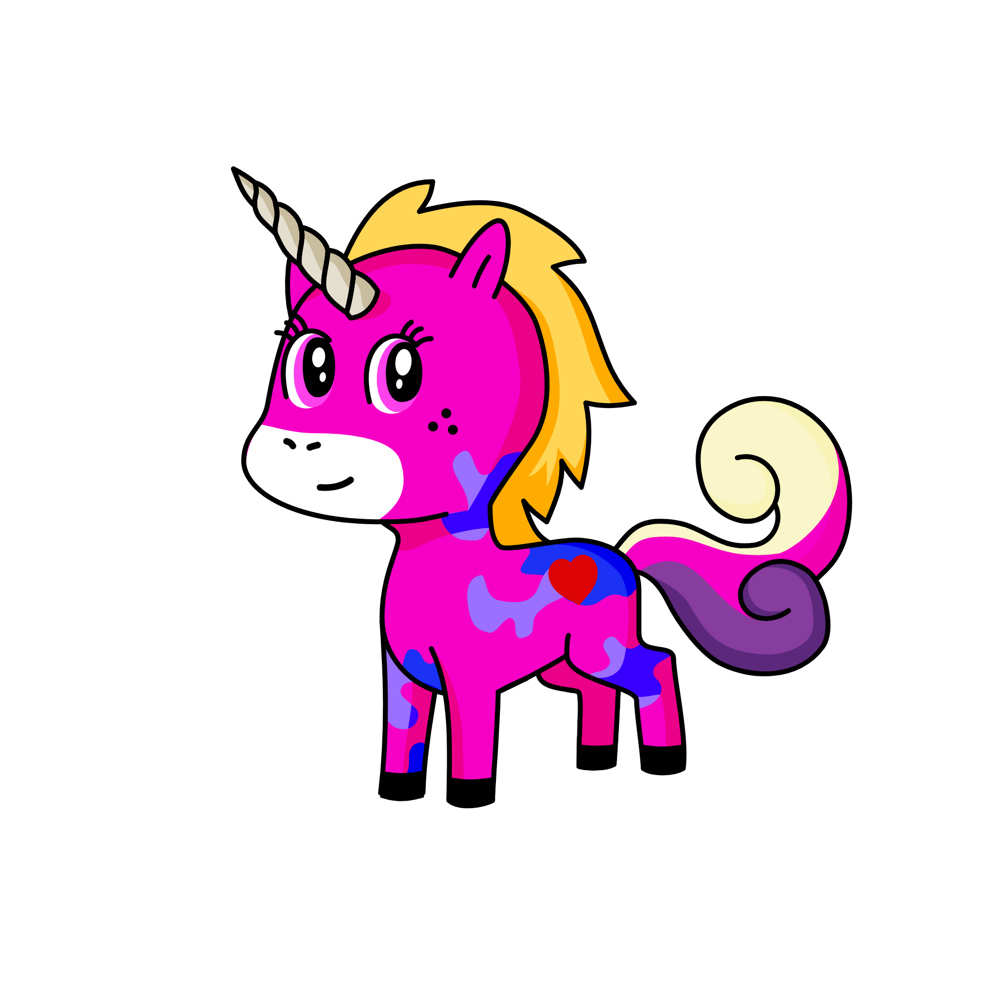 loveheart, the unicorn