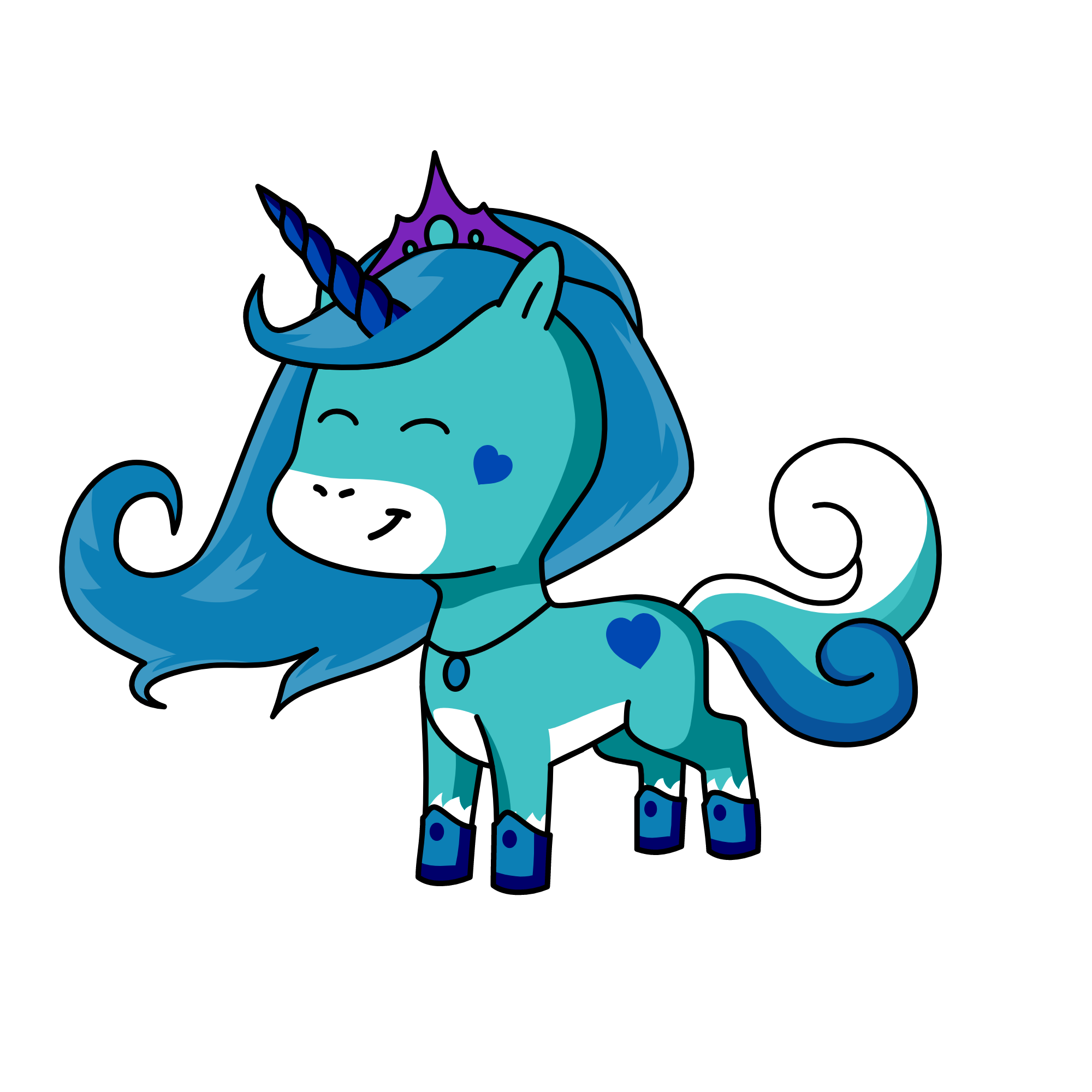 nachtje, the unicorn