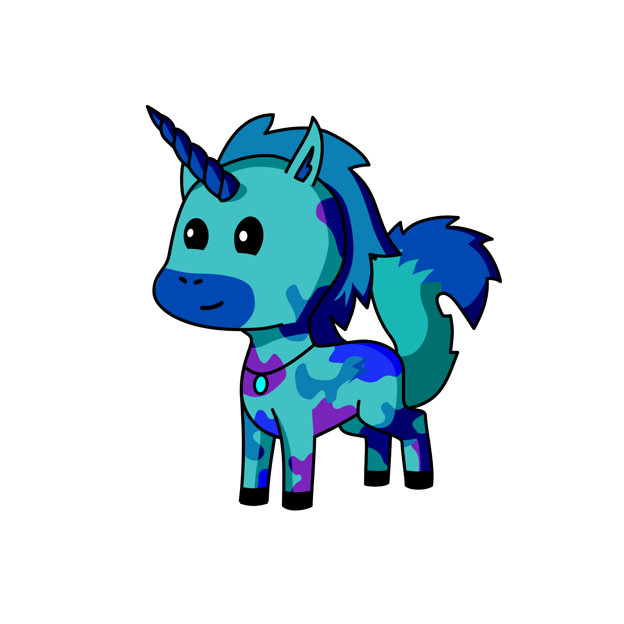 Trisyia, the unicorn