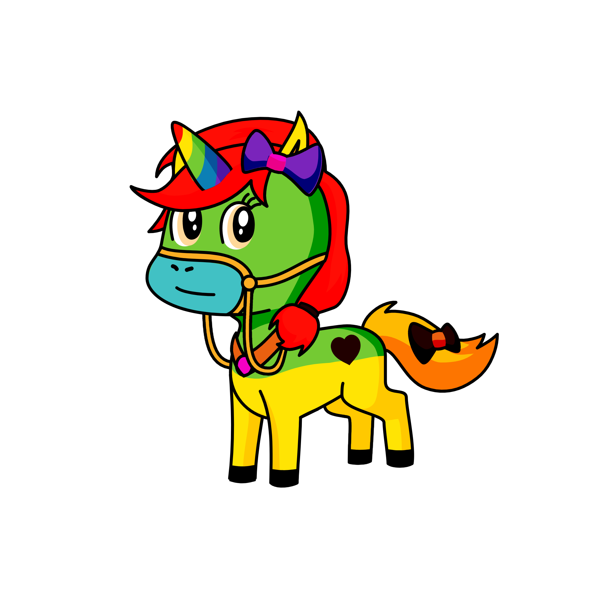 Petra, the unicorn