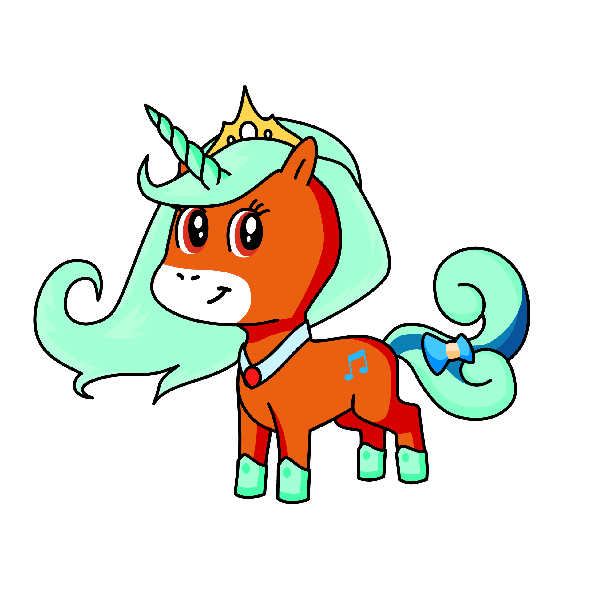 bella, the unicorn
