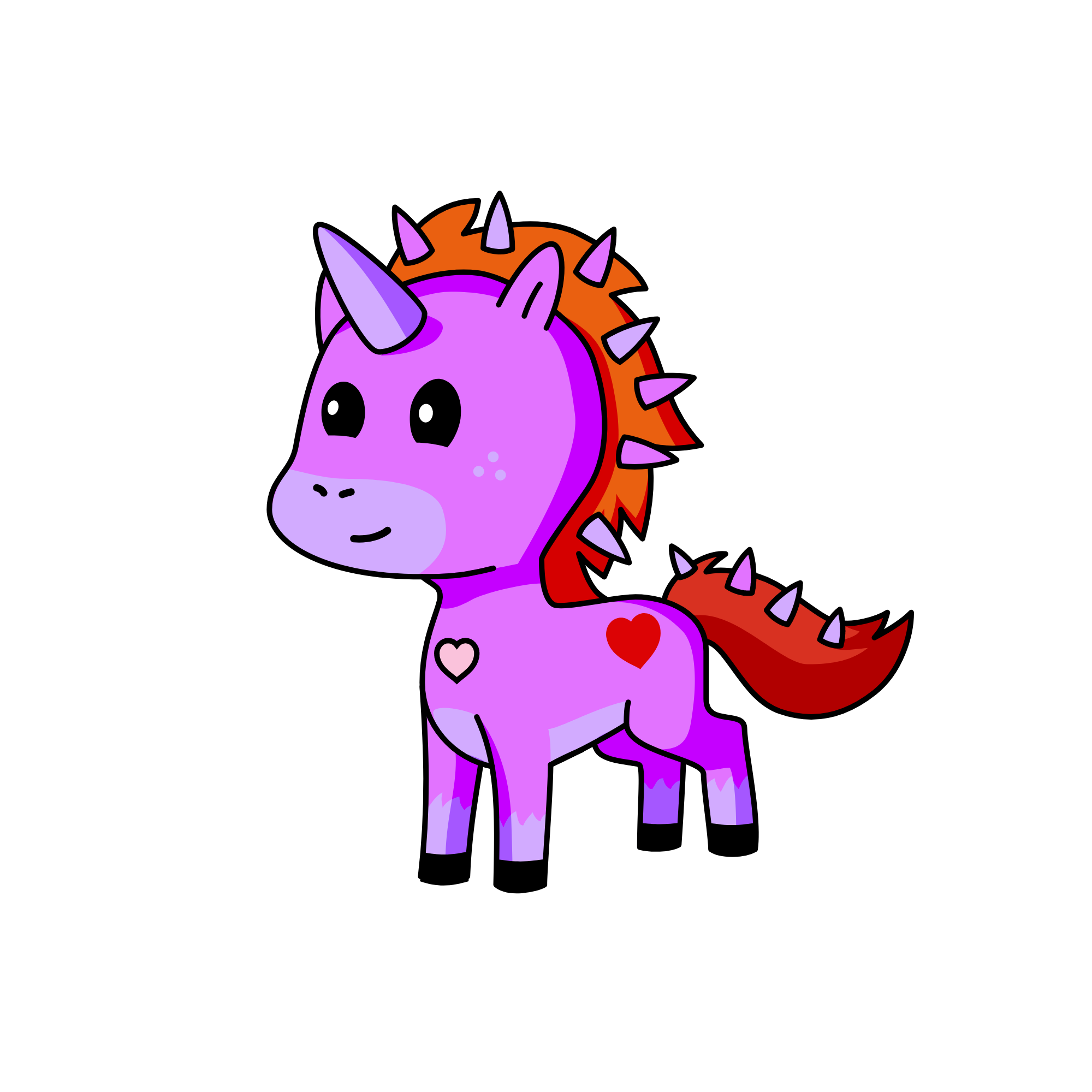 Pointy, the unicorn
