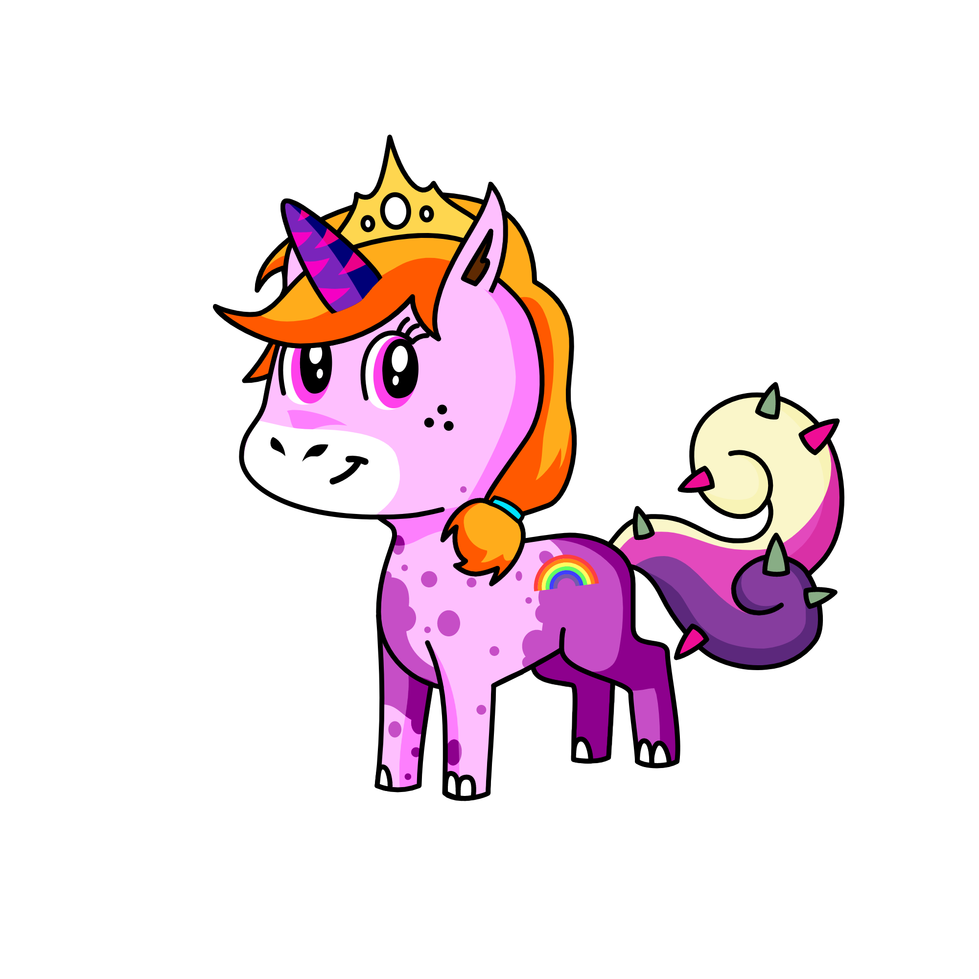 queen, the unicorn