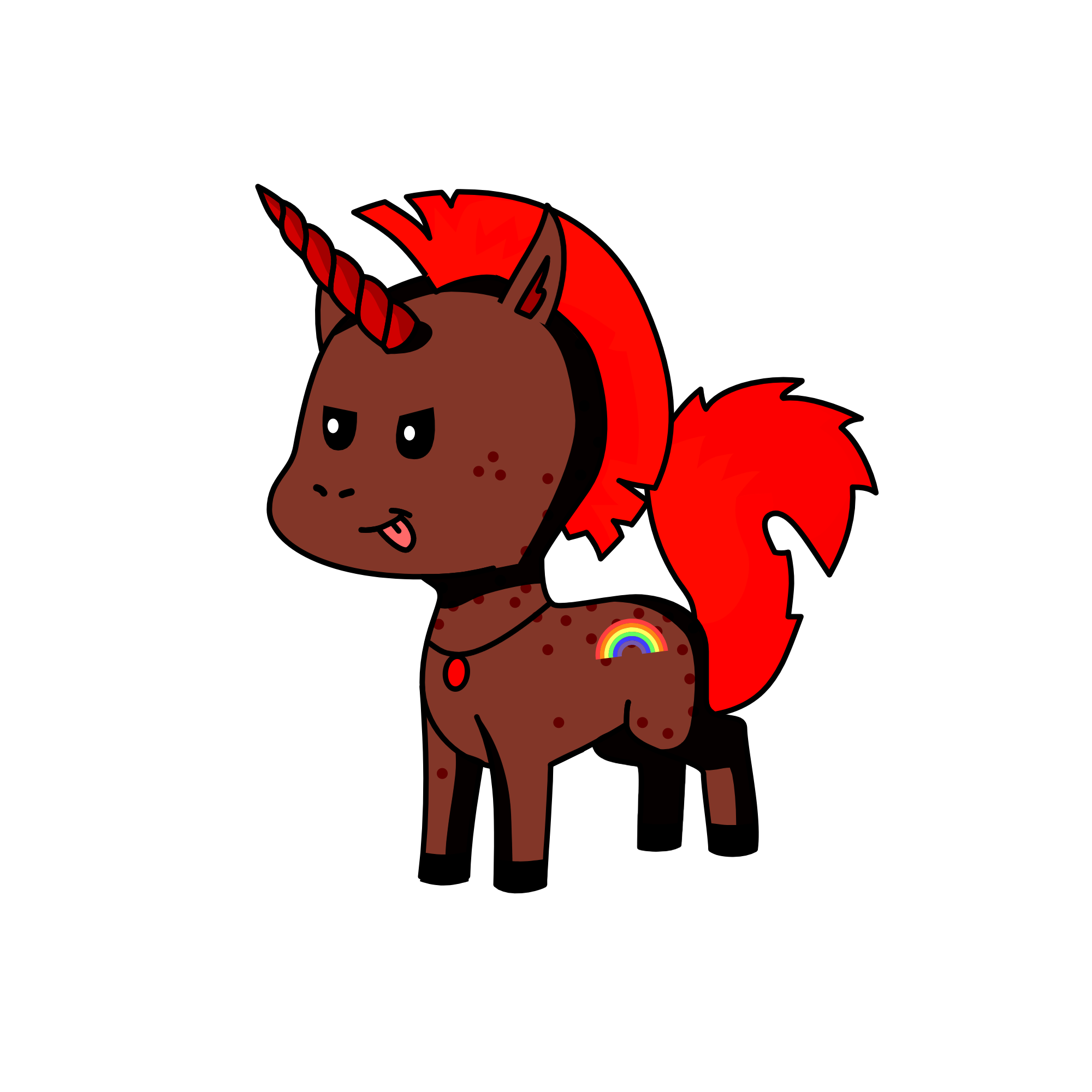 flame, the unicorn