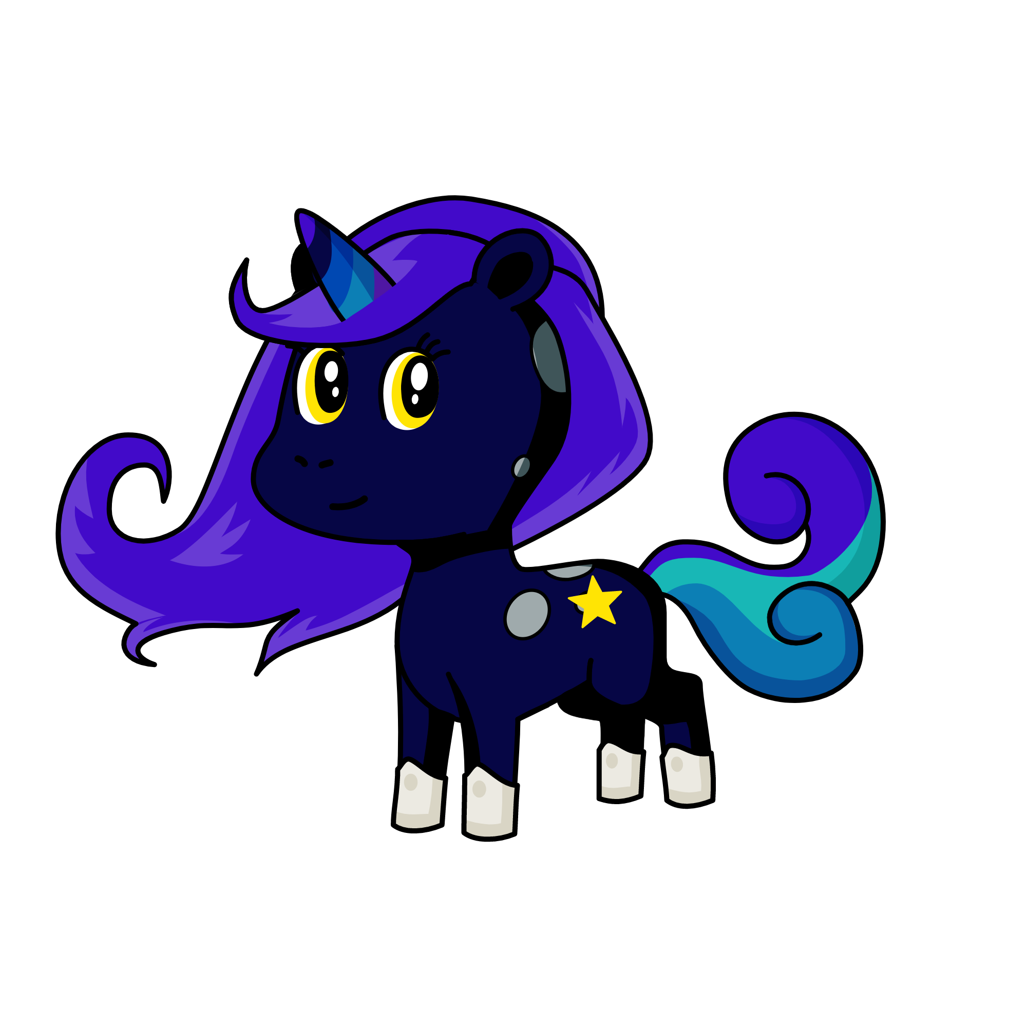 midnight, the unicorn