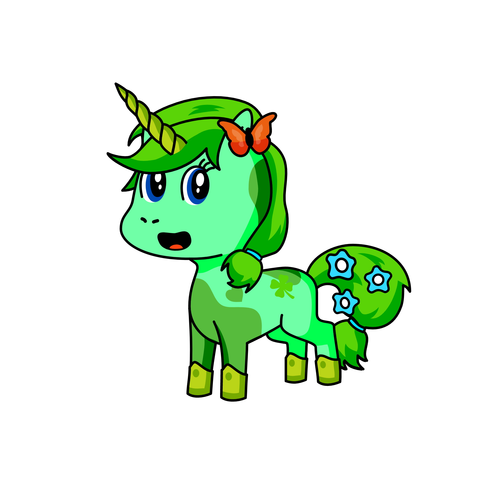 flora, the unicorn