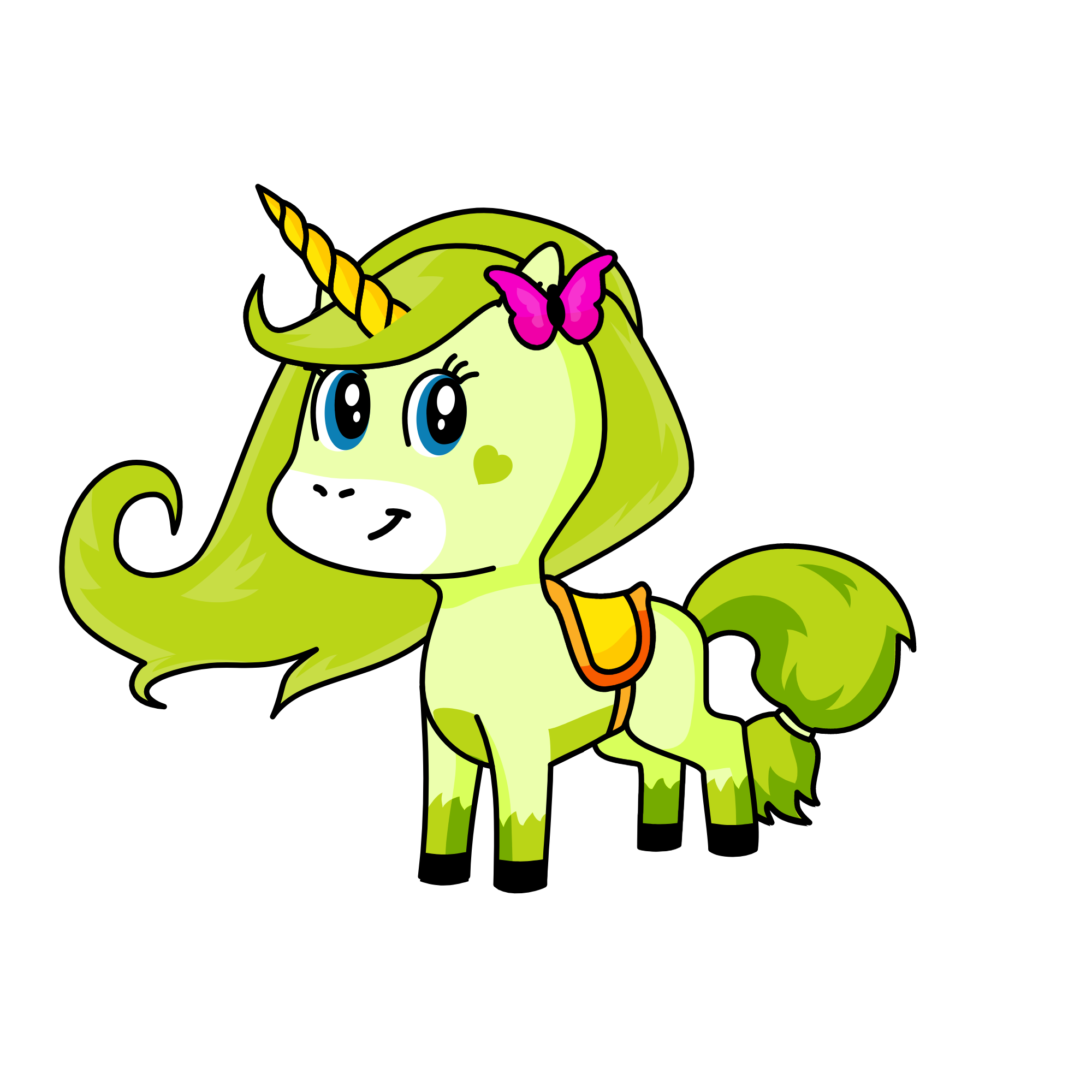 Flora UwU, the unicorn