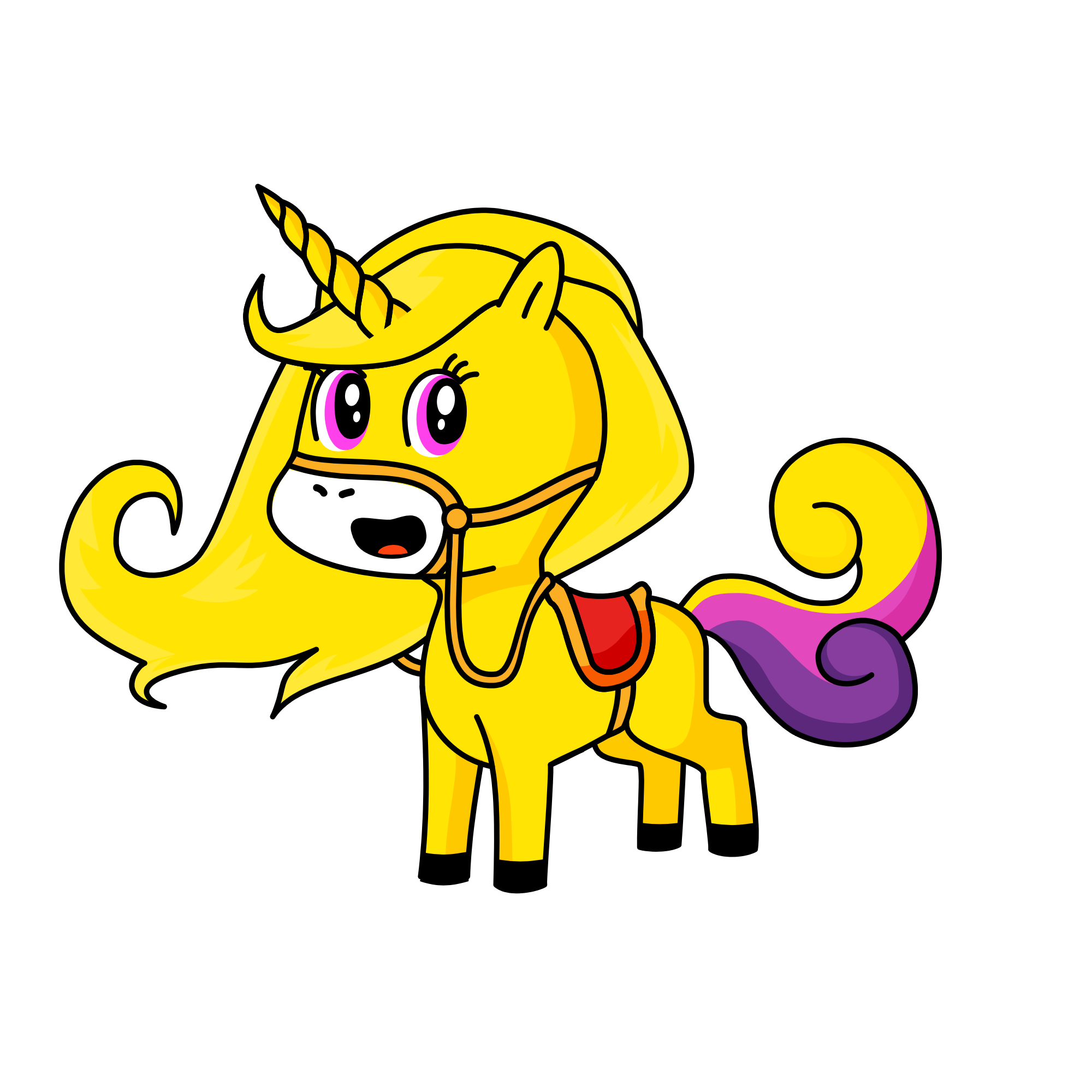 Sunney, the unicorn