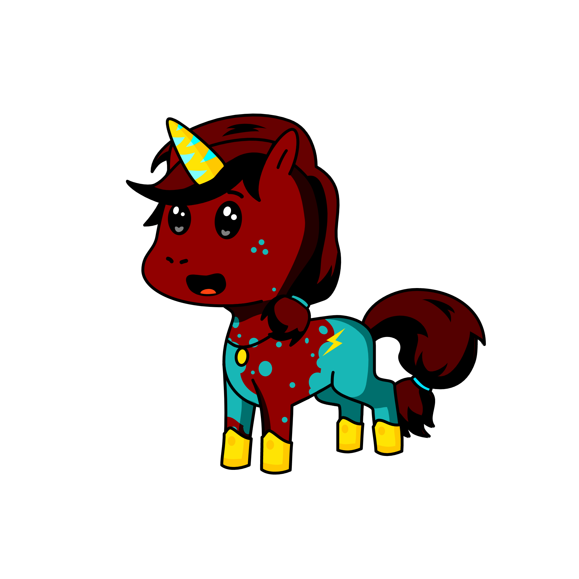 Celi, the unicorn