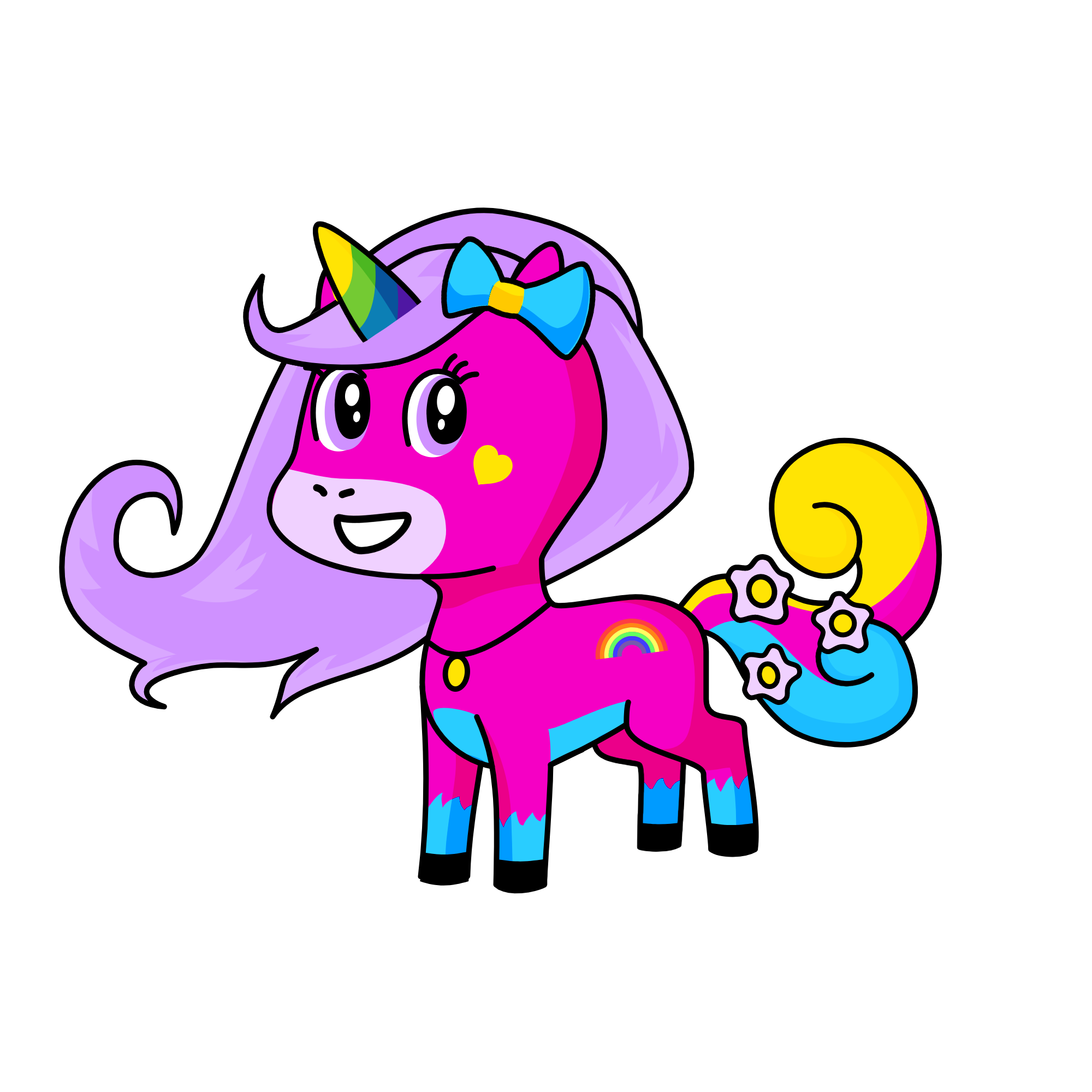 coral, the unicorn