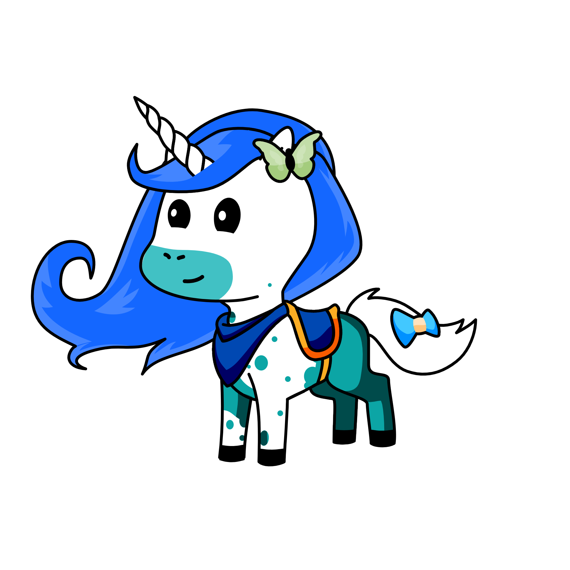 Joy, the unicorn