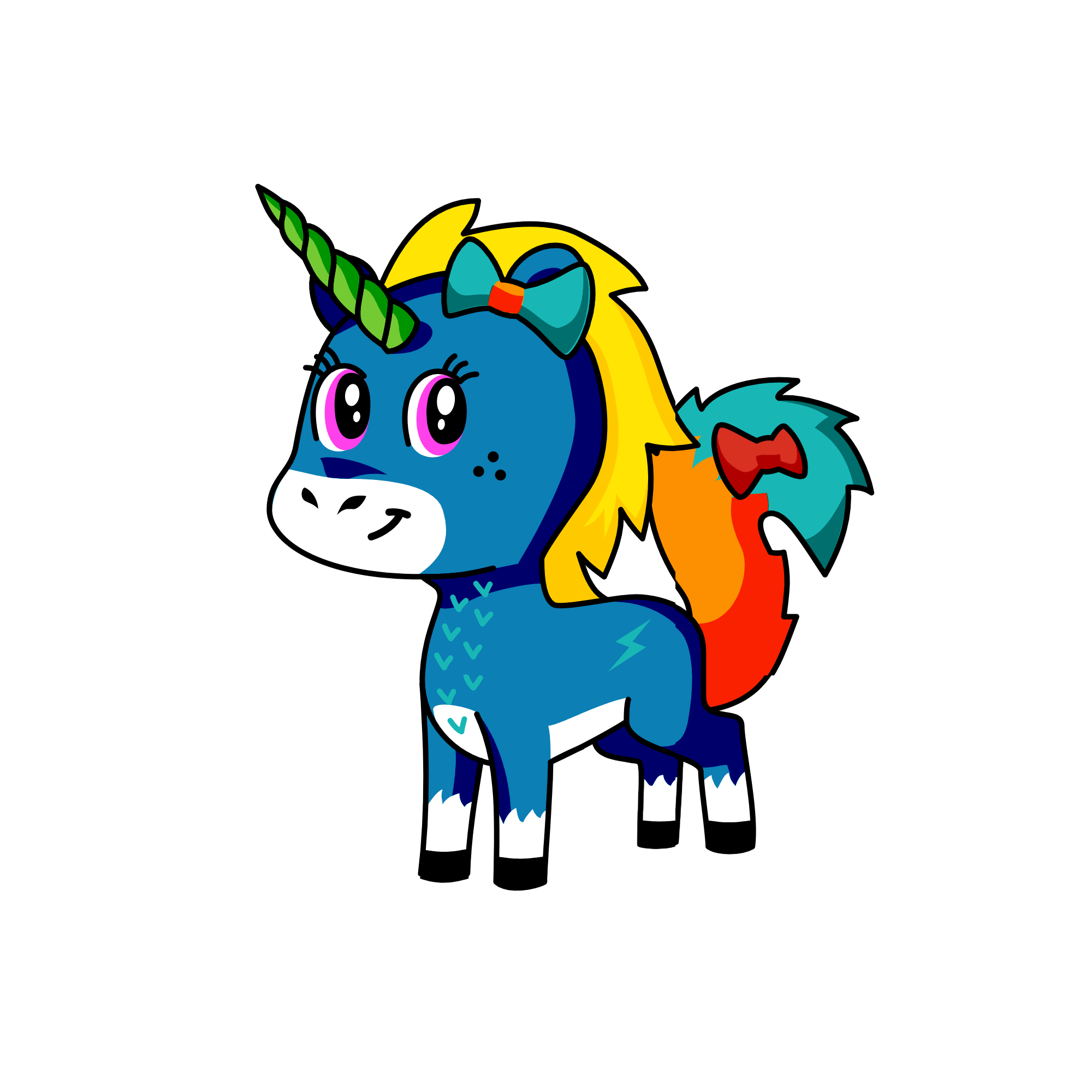 hi, the unicorn